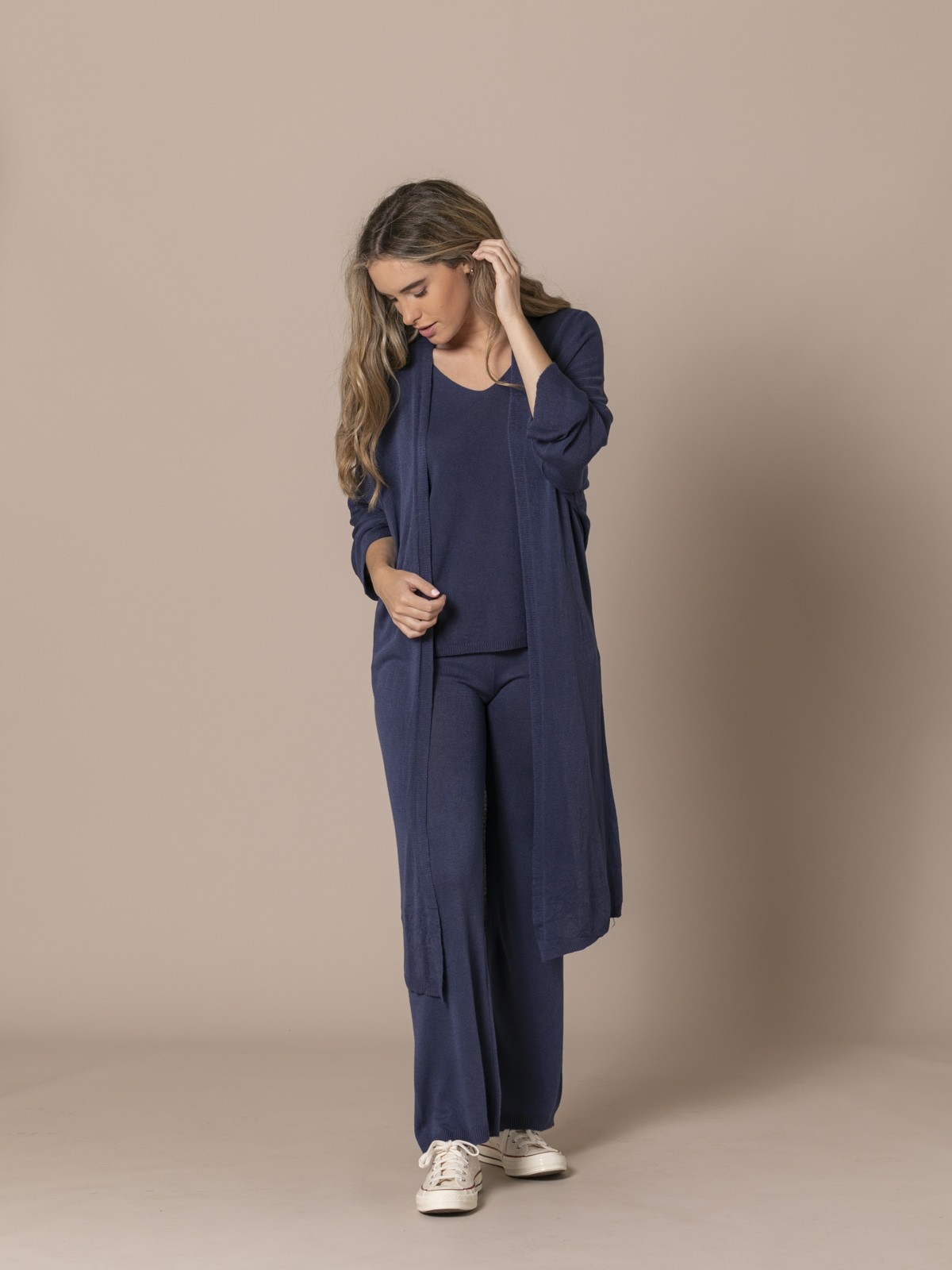 chaqueta larga mujer