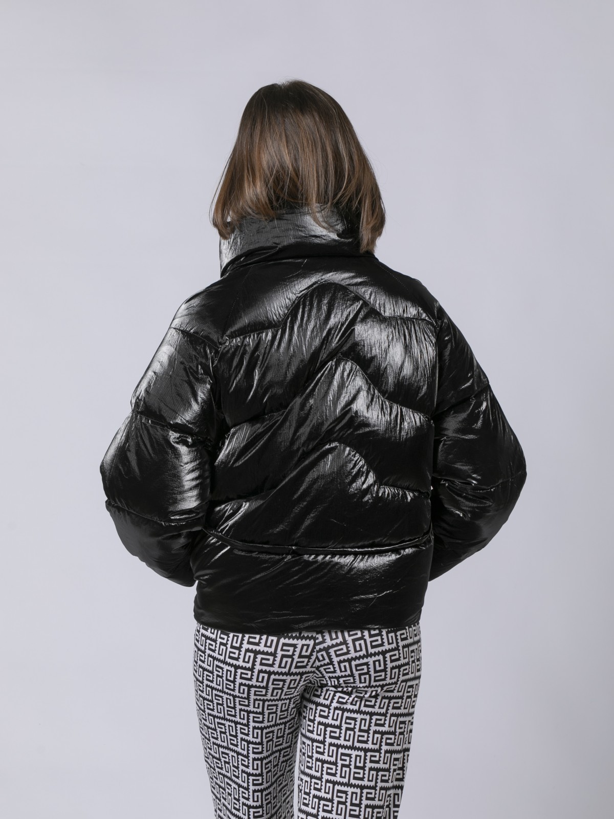 Woman Comfort high-tex down jacket Black