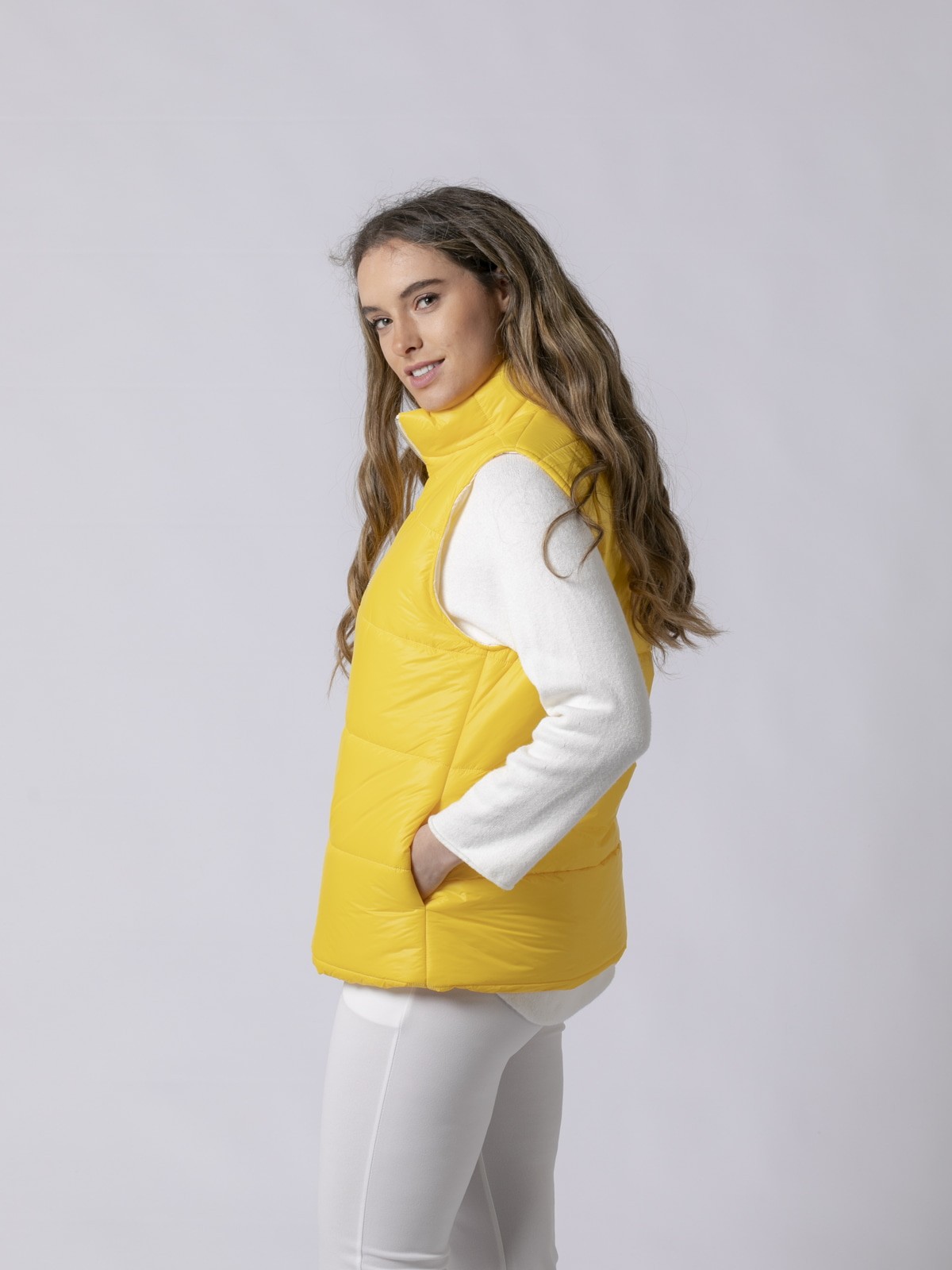 Woman Fresh look quilted gilet Amarillo