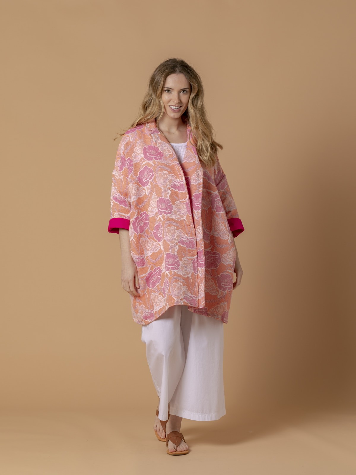 Oversized summer jacket jacketRosa