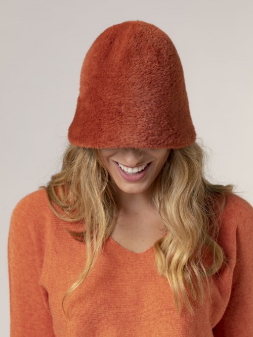 Sombrero bob mujer Naranja