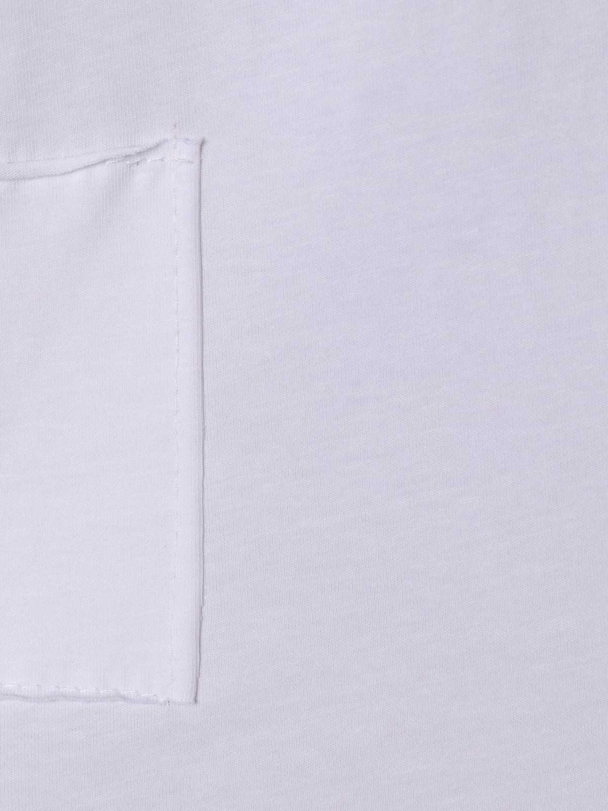 Woman Oversize fine fleece T-shirt  White