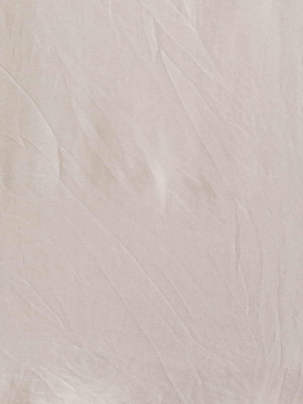 Woman V-neck silk blouse  Beige