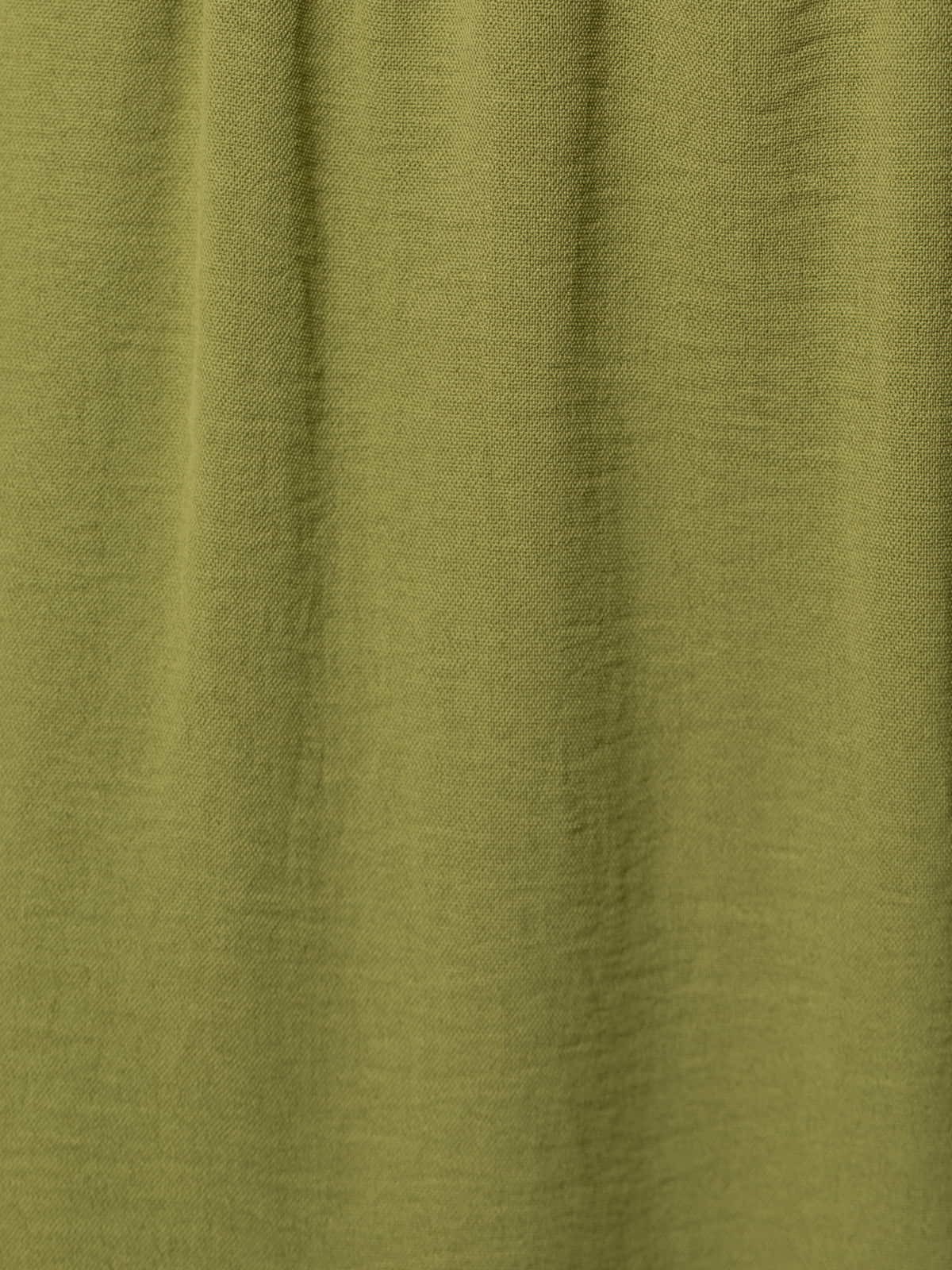 Woman Wide leg flowing trousers  Olive
