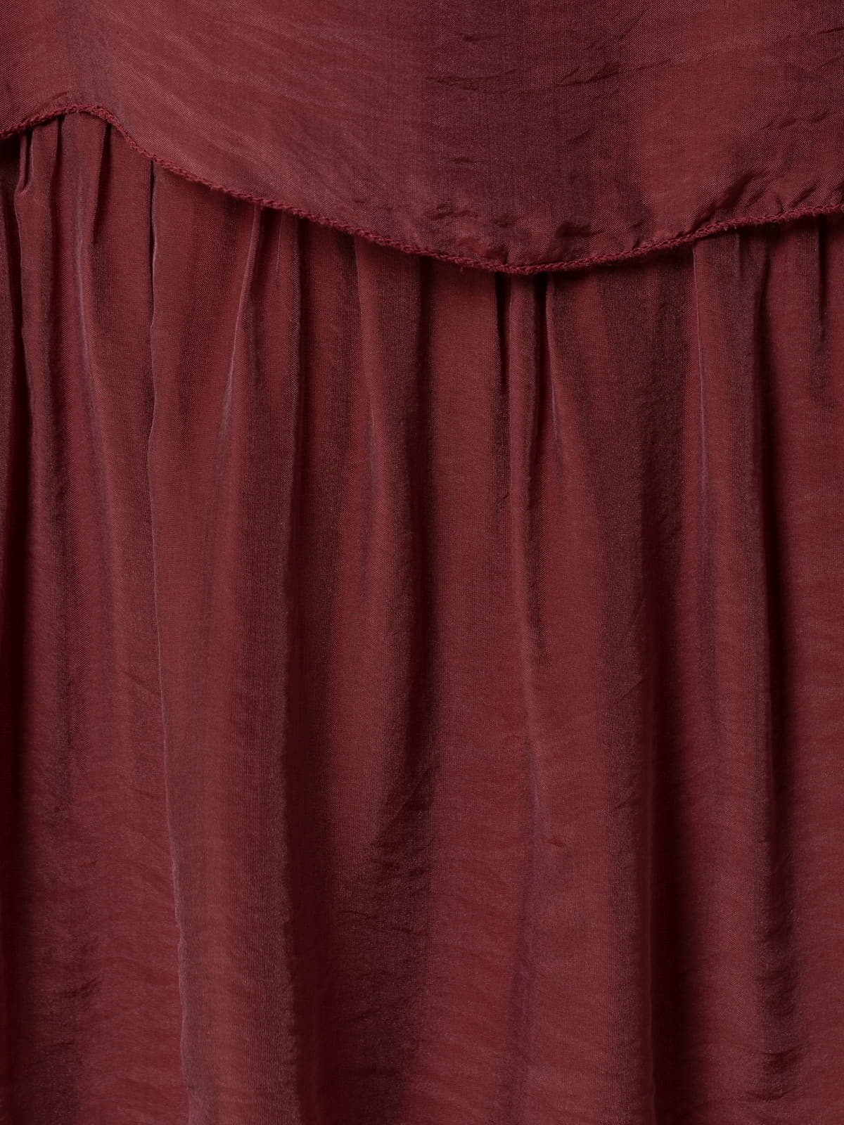 Woman Long silk party dress  Bordeaux