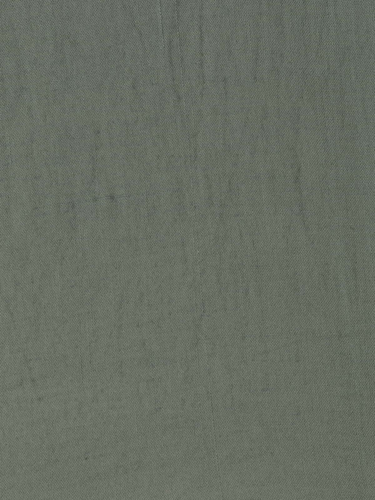 Woman 100% cotton voile wide blouse Khaki