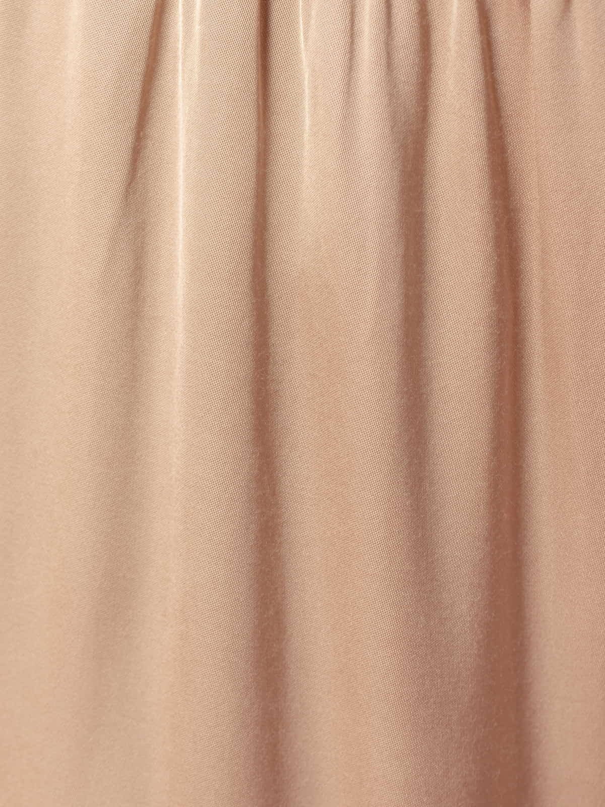 Pantalón raso vegetal bolsillos Camel