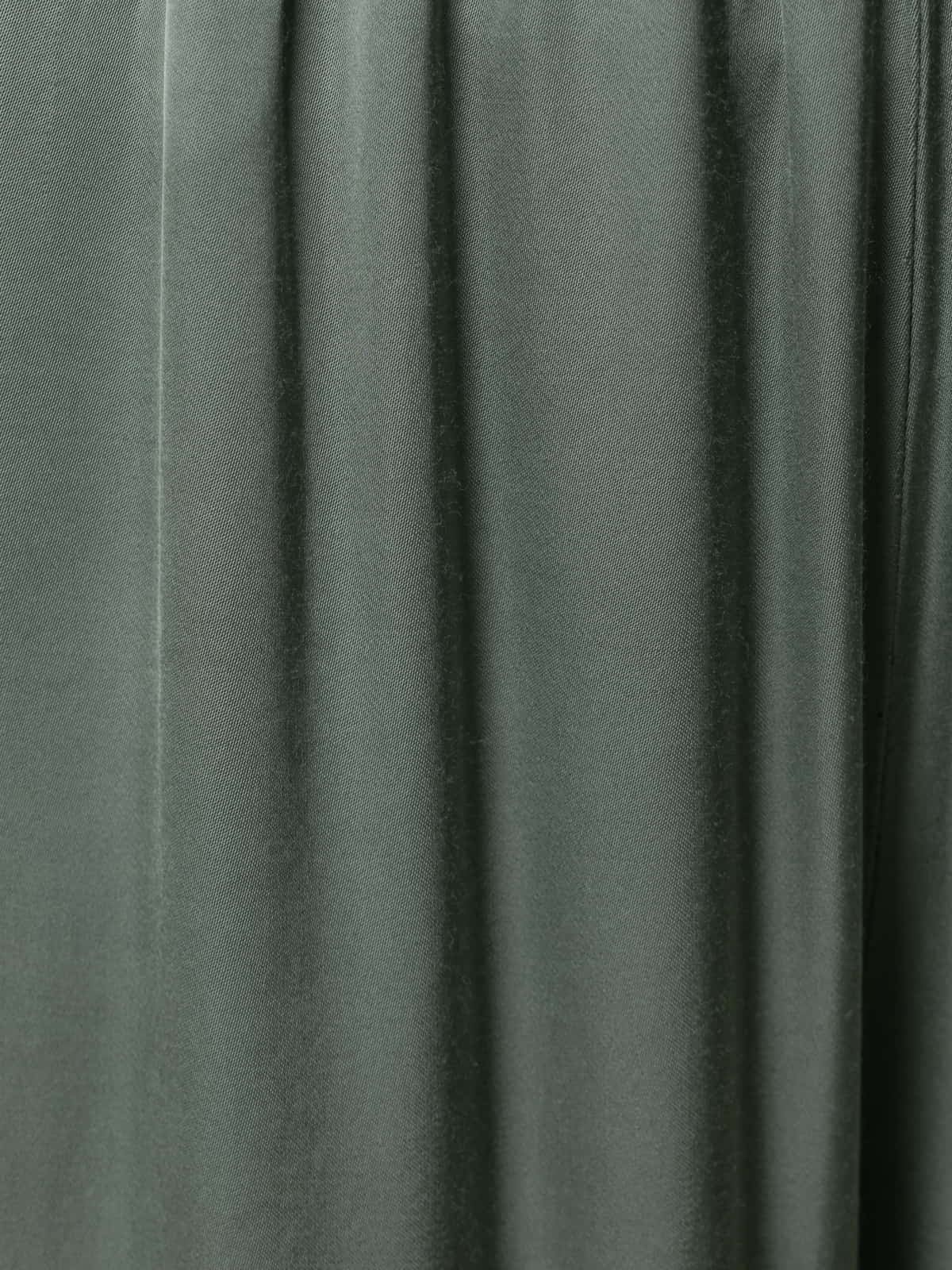 Woman Vegetable satin pants with pockets  Khaki