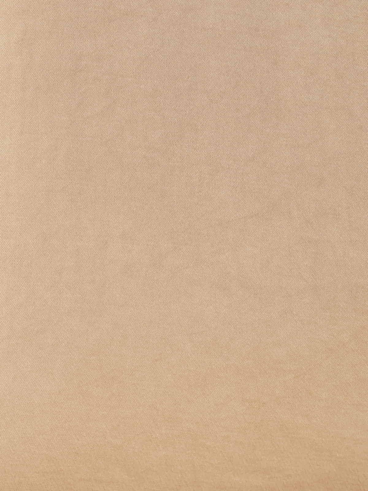 Woman Vegetable satin blouse with short sleeves Camel