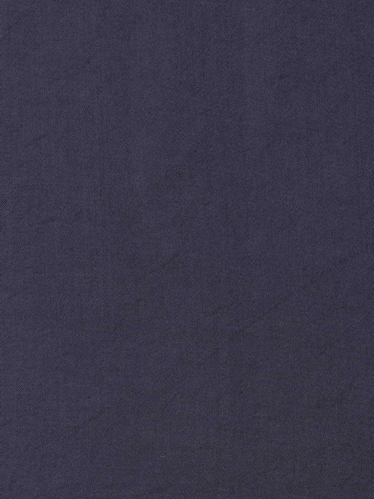 Woman Vegetable satin V-neck blouse Blue Navy