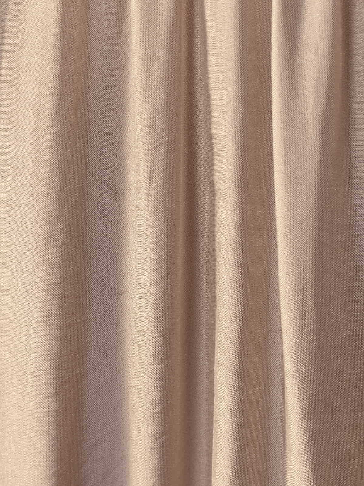 Woman Flowing silk trousers  Taupe