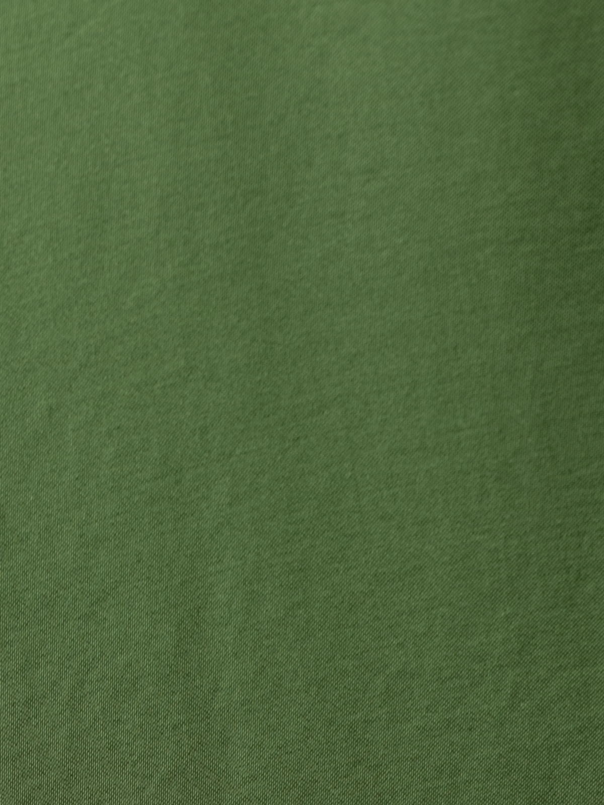 Woman Flowy oversize vegetal satin blouse Olive