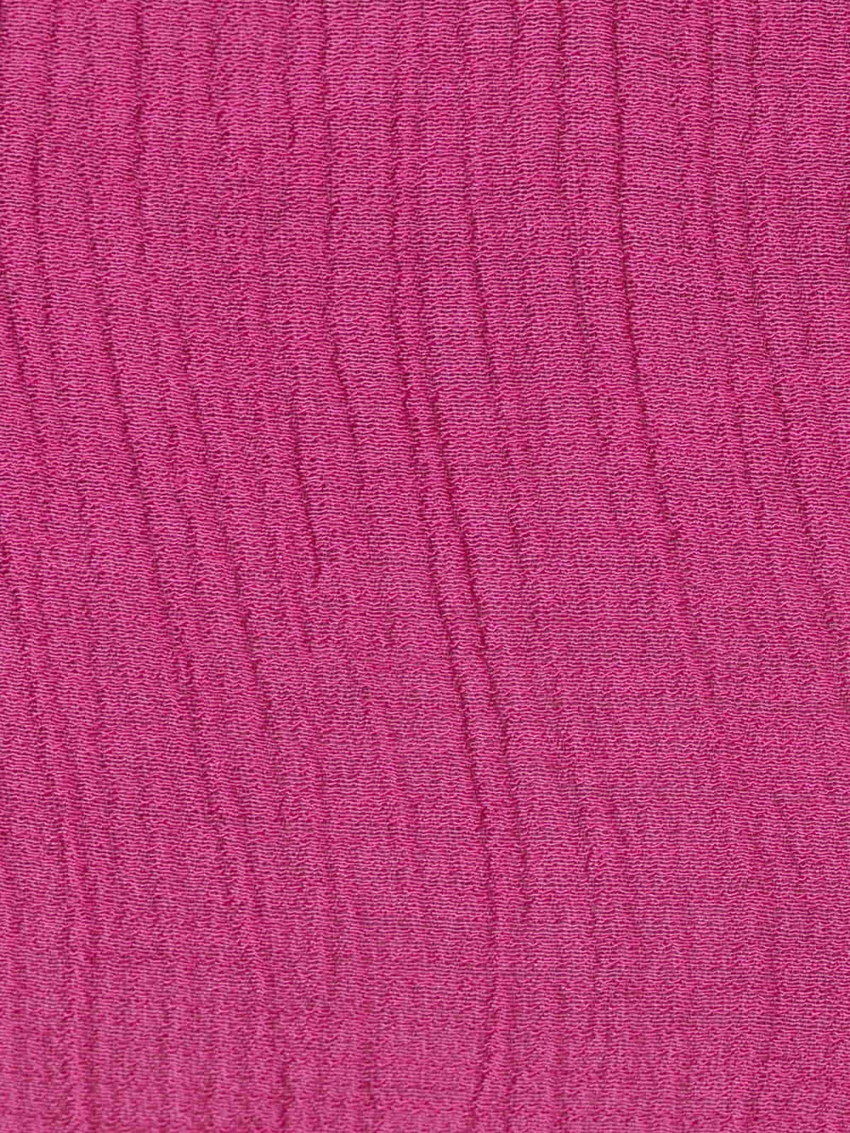 Woman Fluid blouse with 2 buttons Magenta