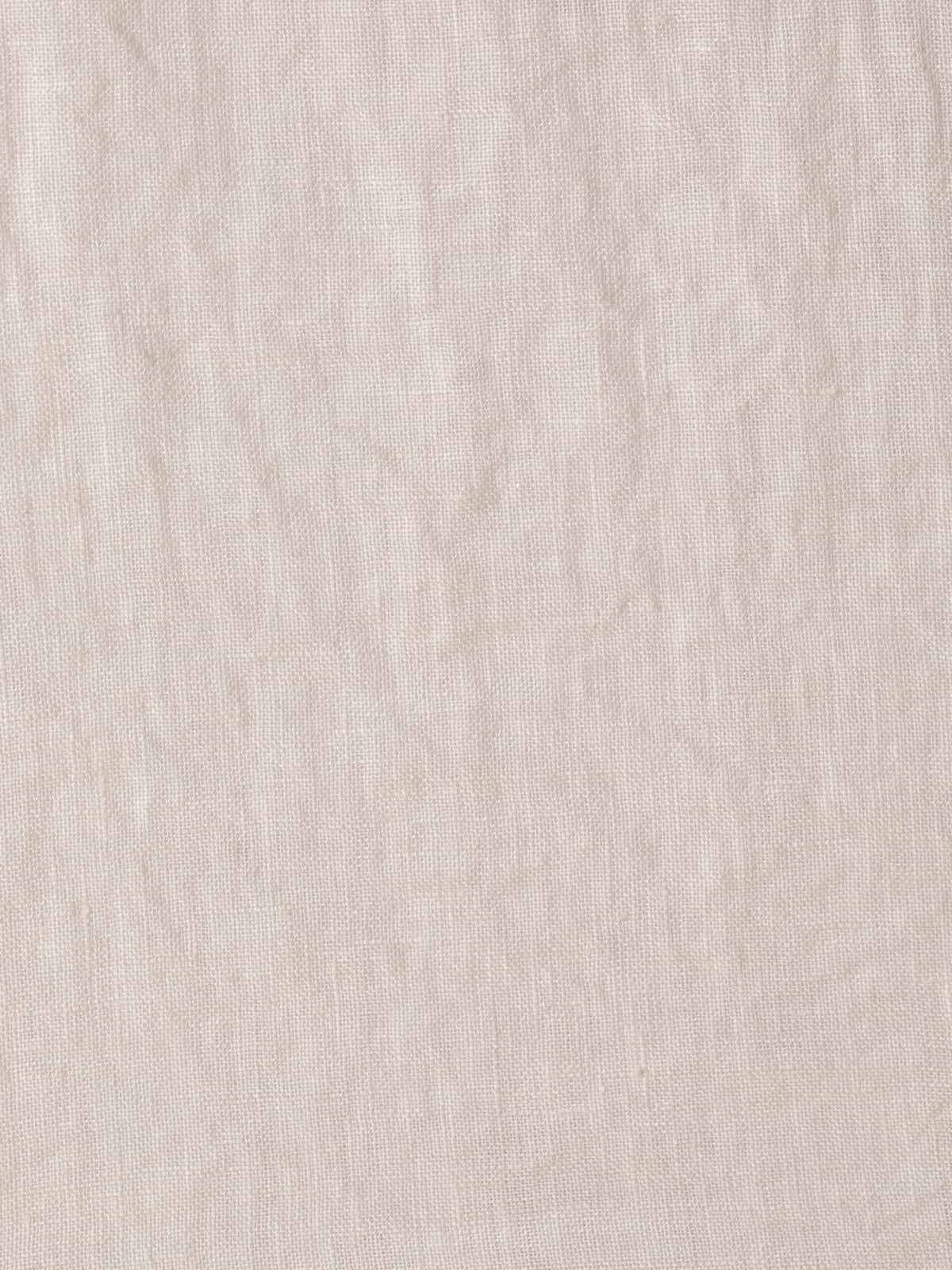 Woman Linen blouse with straps on the shoulder Beige