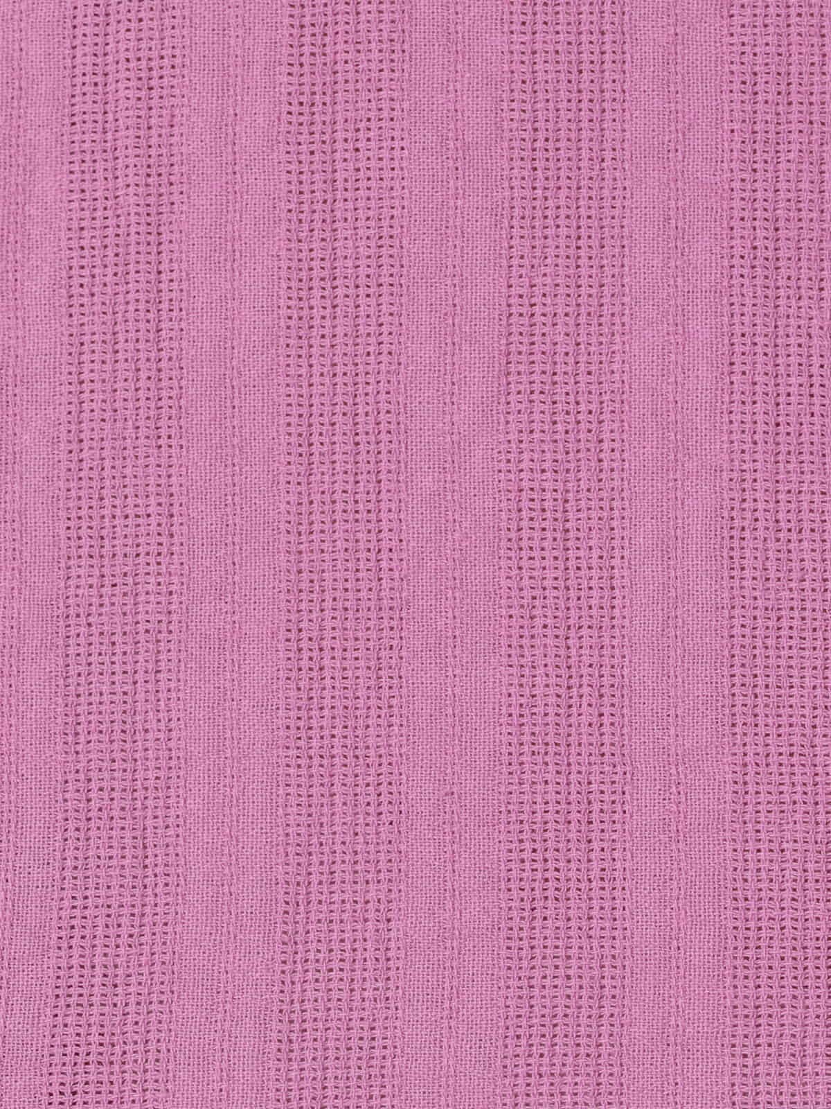 Woman Plain short dress with elastic detail  Magenta