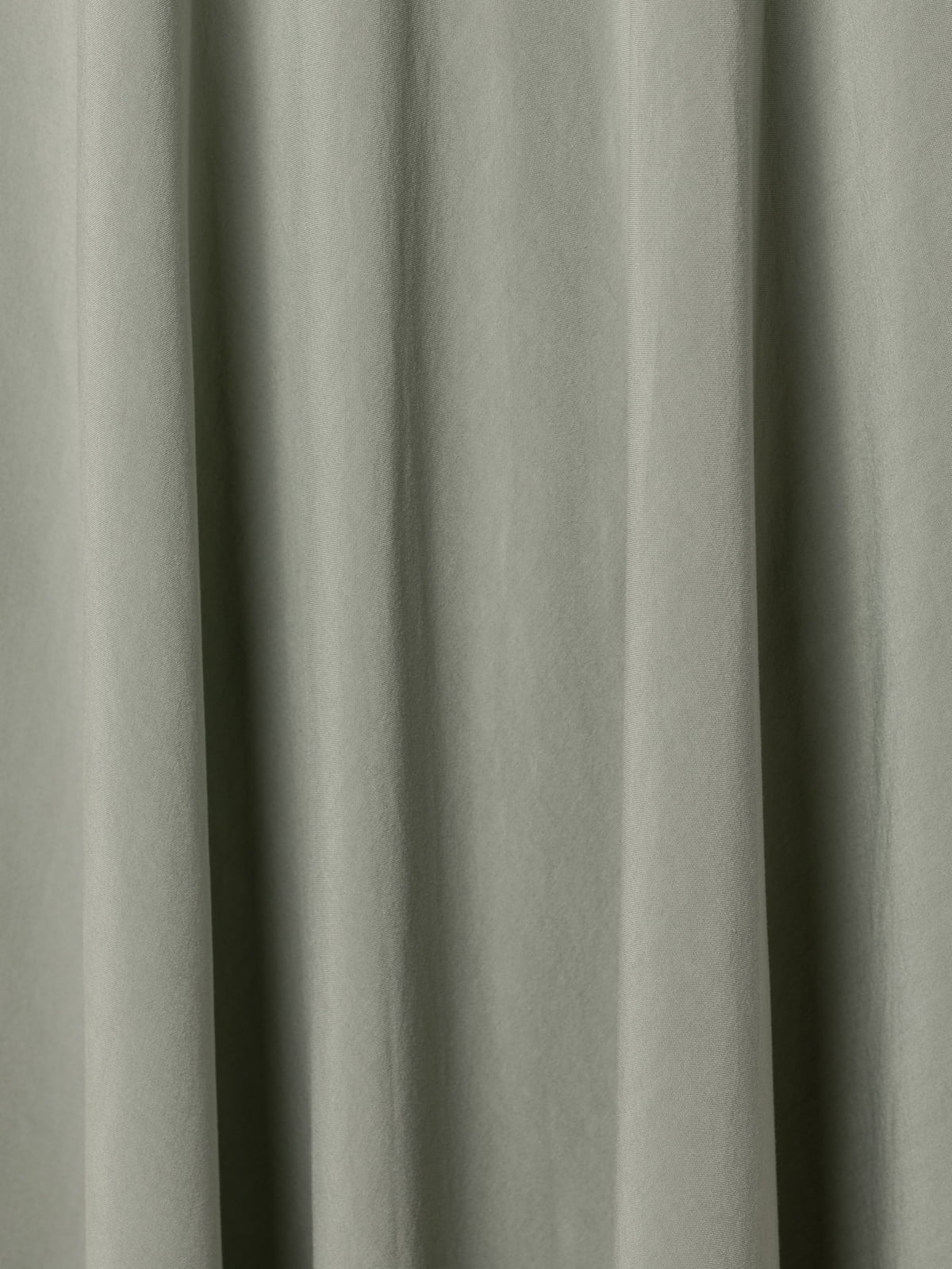 Woman Flowing V-neckline dress in vegetal viscose  Khaki