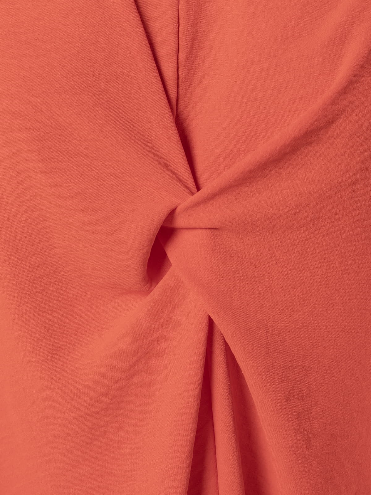 Woman Oversize trendy knot dress  Orange