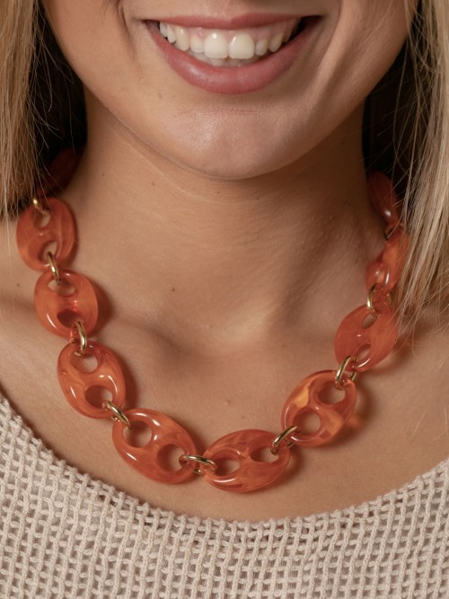 Woman Fantasy chain type Herm Orange