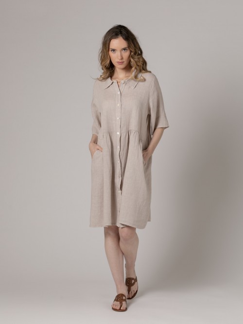 Woman  Beige