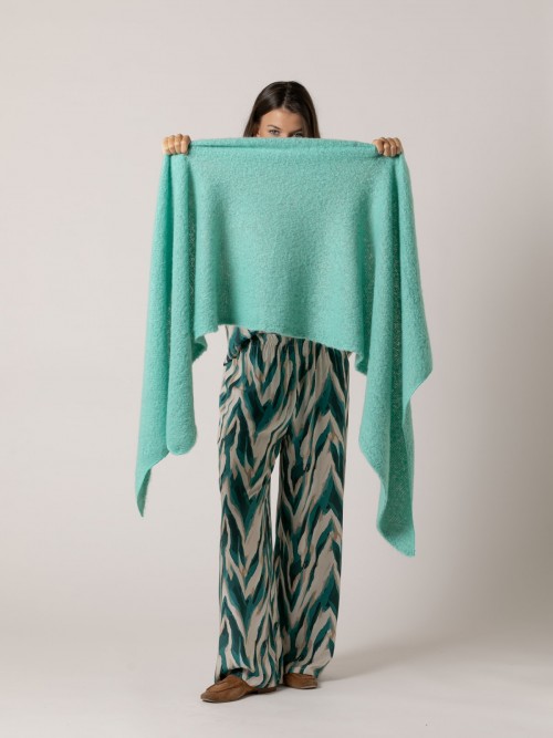 Woman terry scarf Green