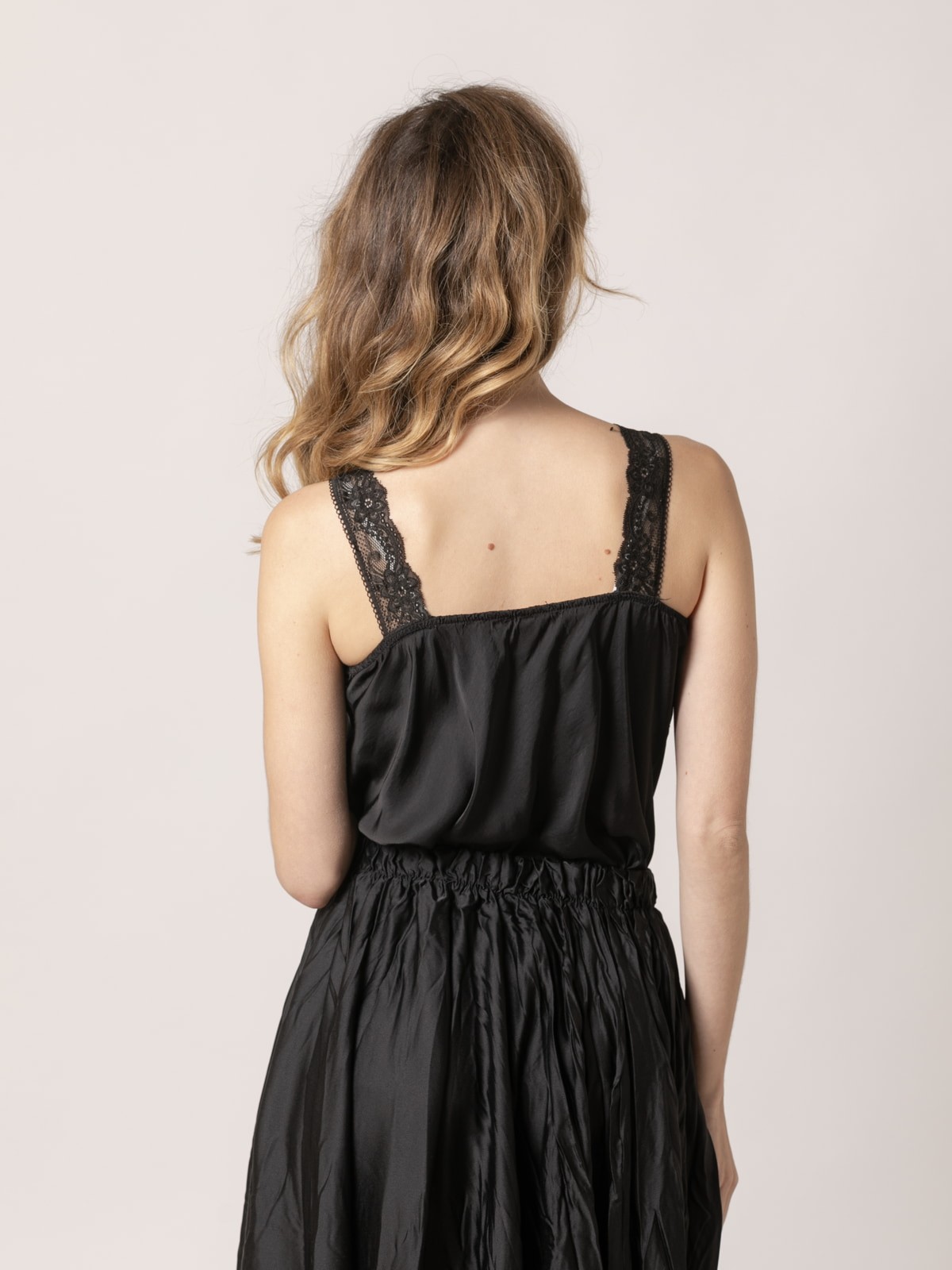 Woman Adaptable lingerie top Black