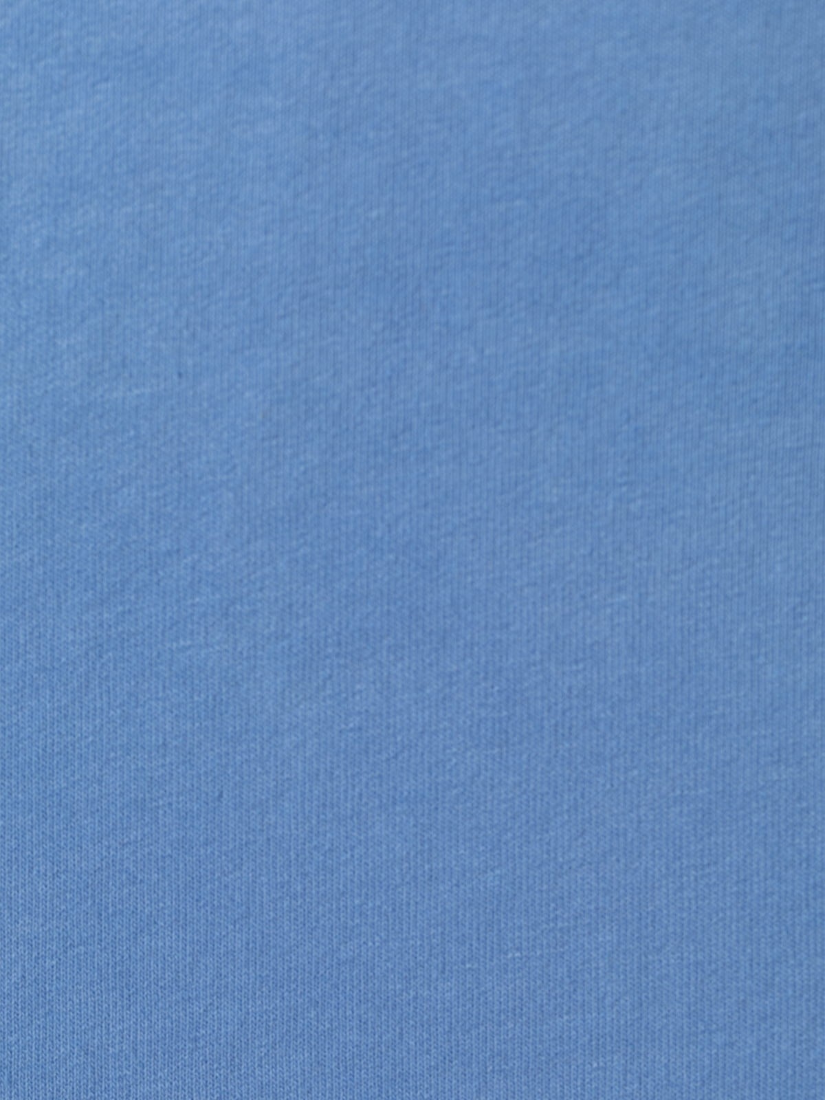Jersey liso de algodón 100% casual color Azul