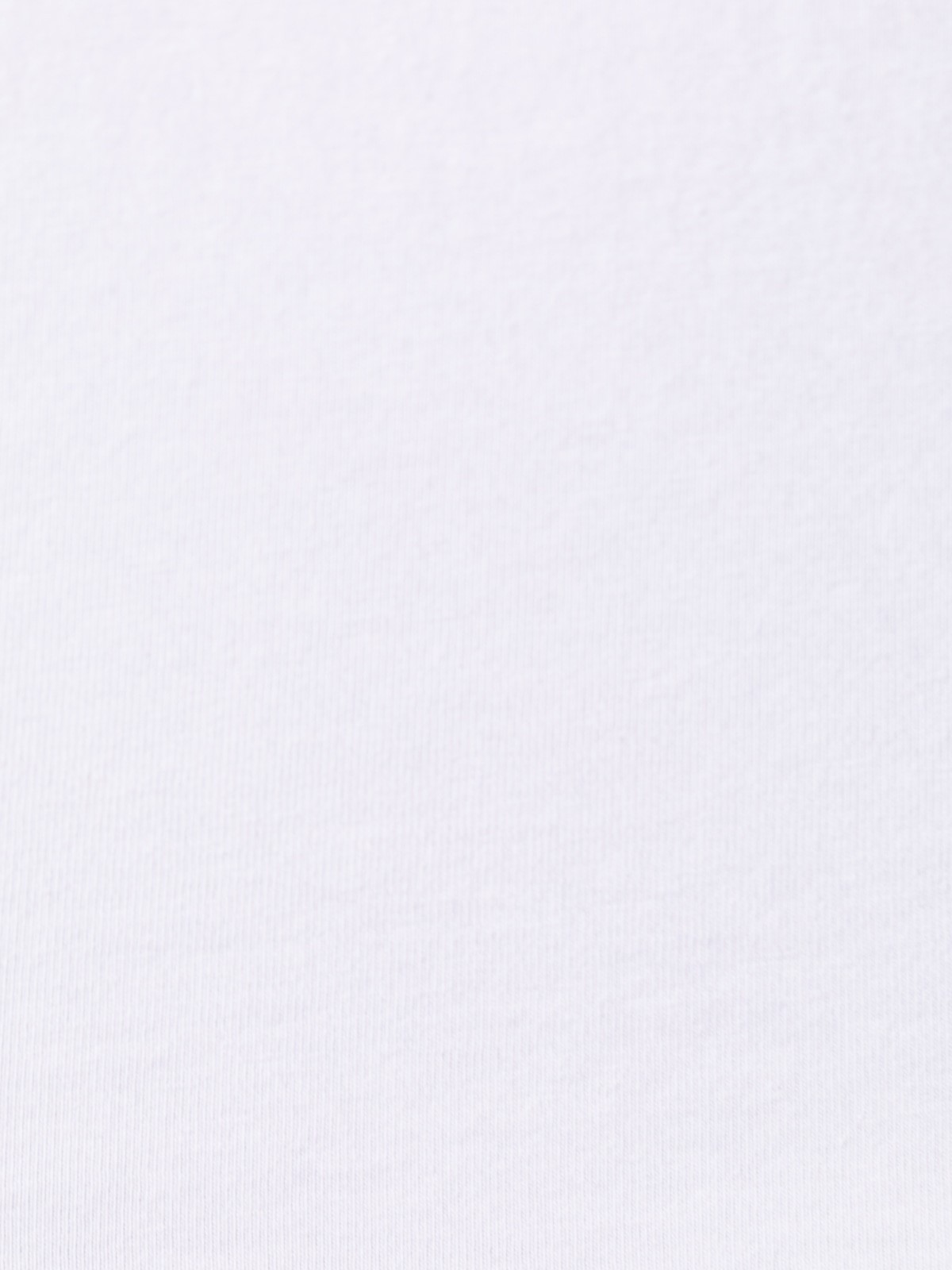 Woman 100% cotton V-neck t-shirt  Whitecolour