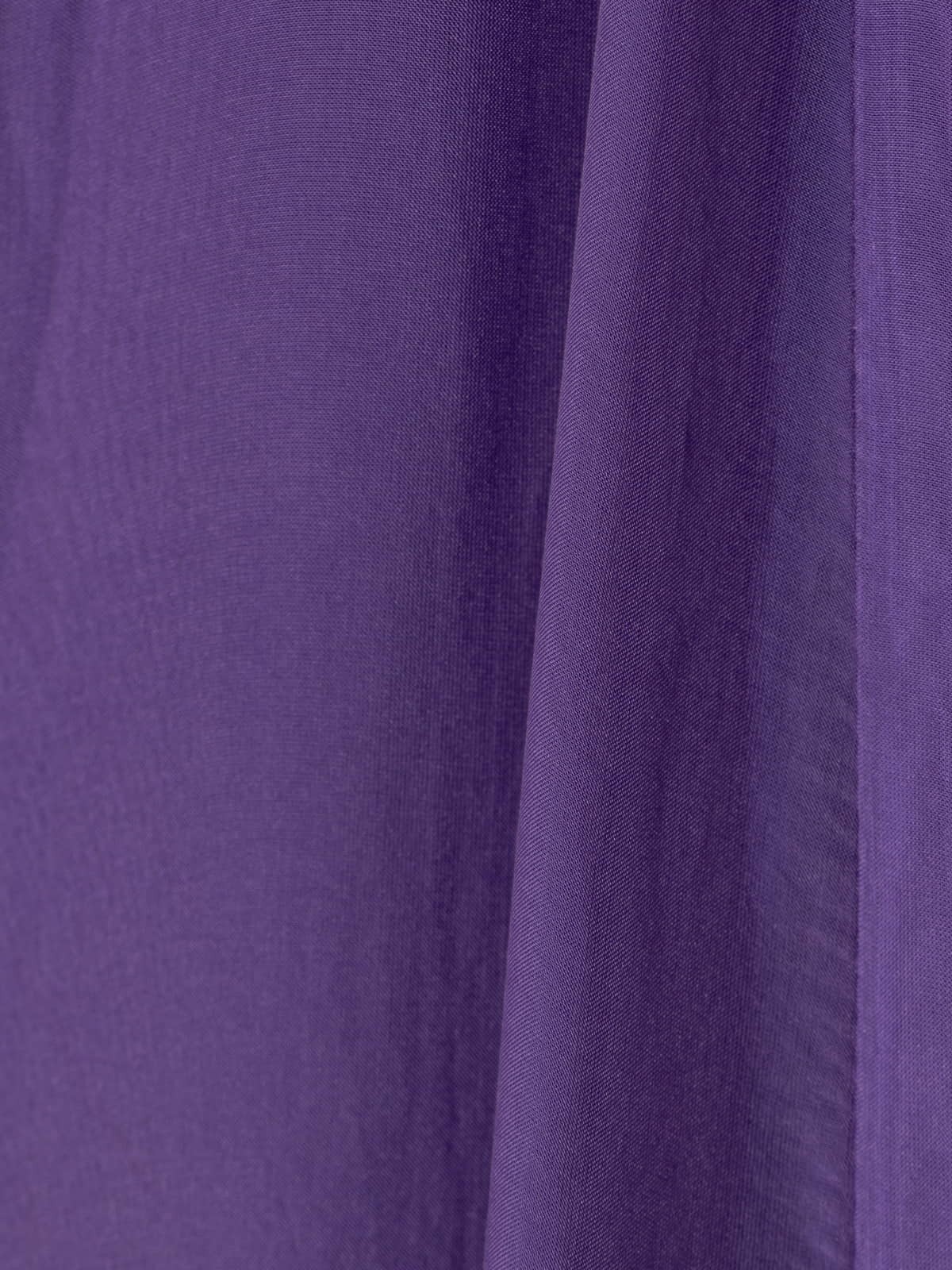 Woman Oversized short sleeve cape  Violetcolour