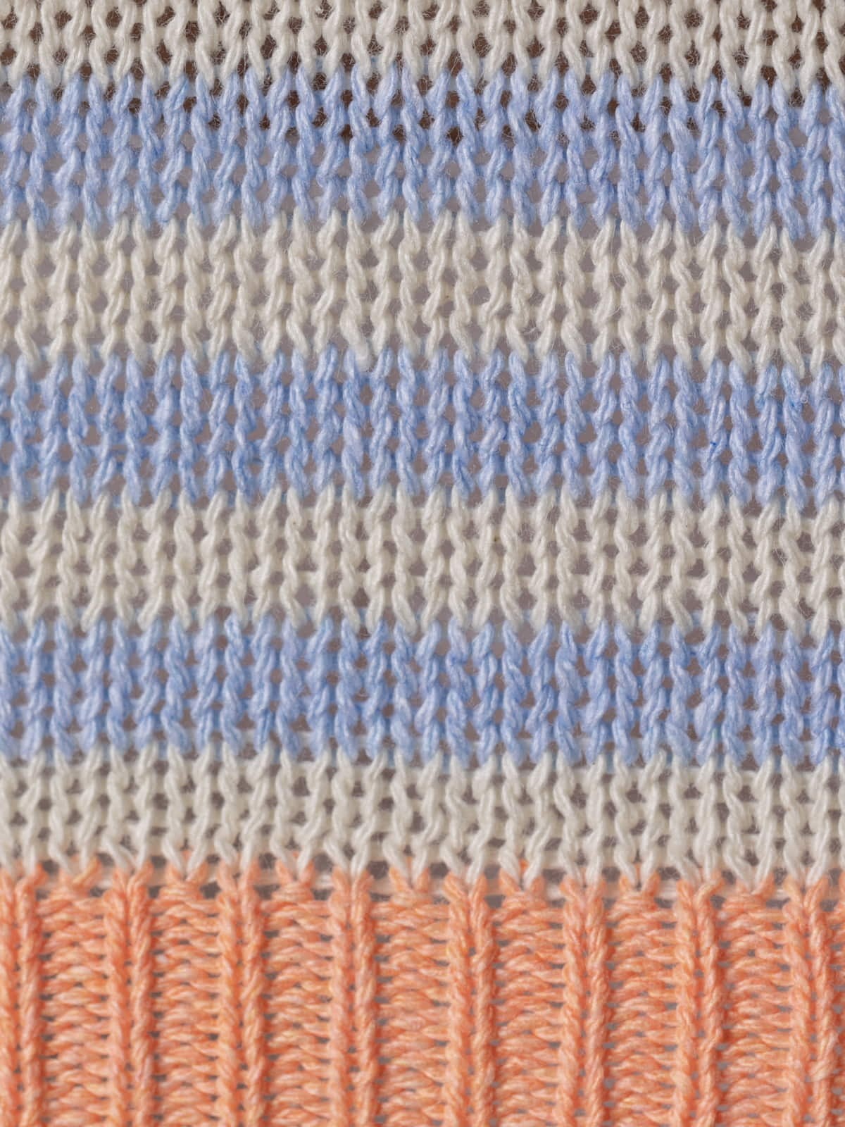 Chaleco rayas trendy algodón color Azul Claro