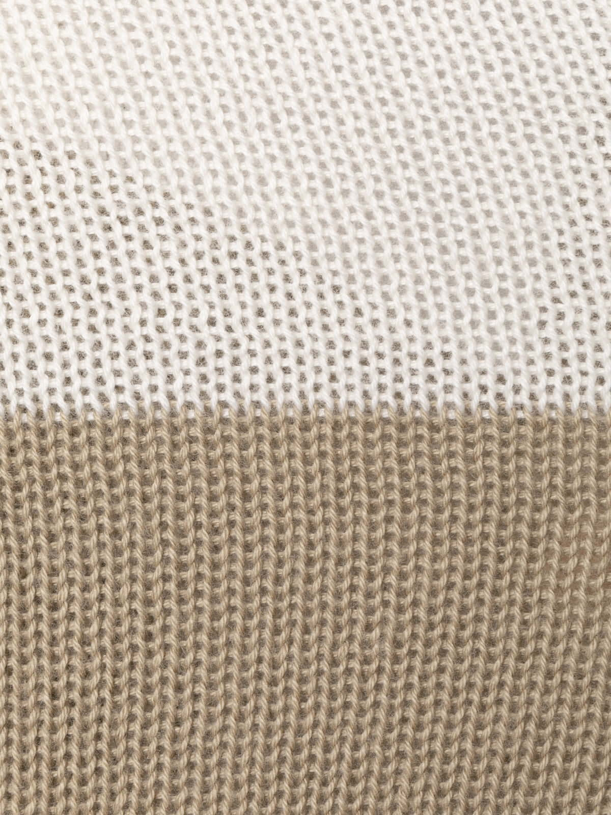 Criss-striped 100% cotton jacket  Beige colour
