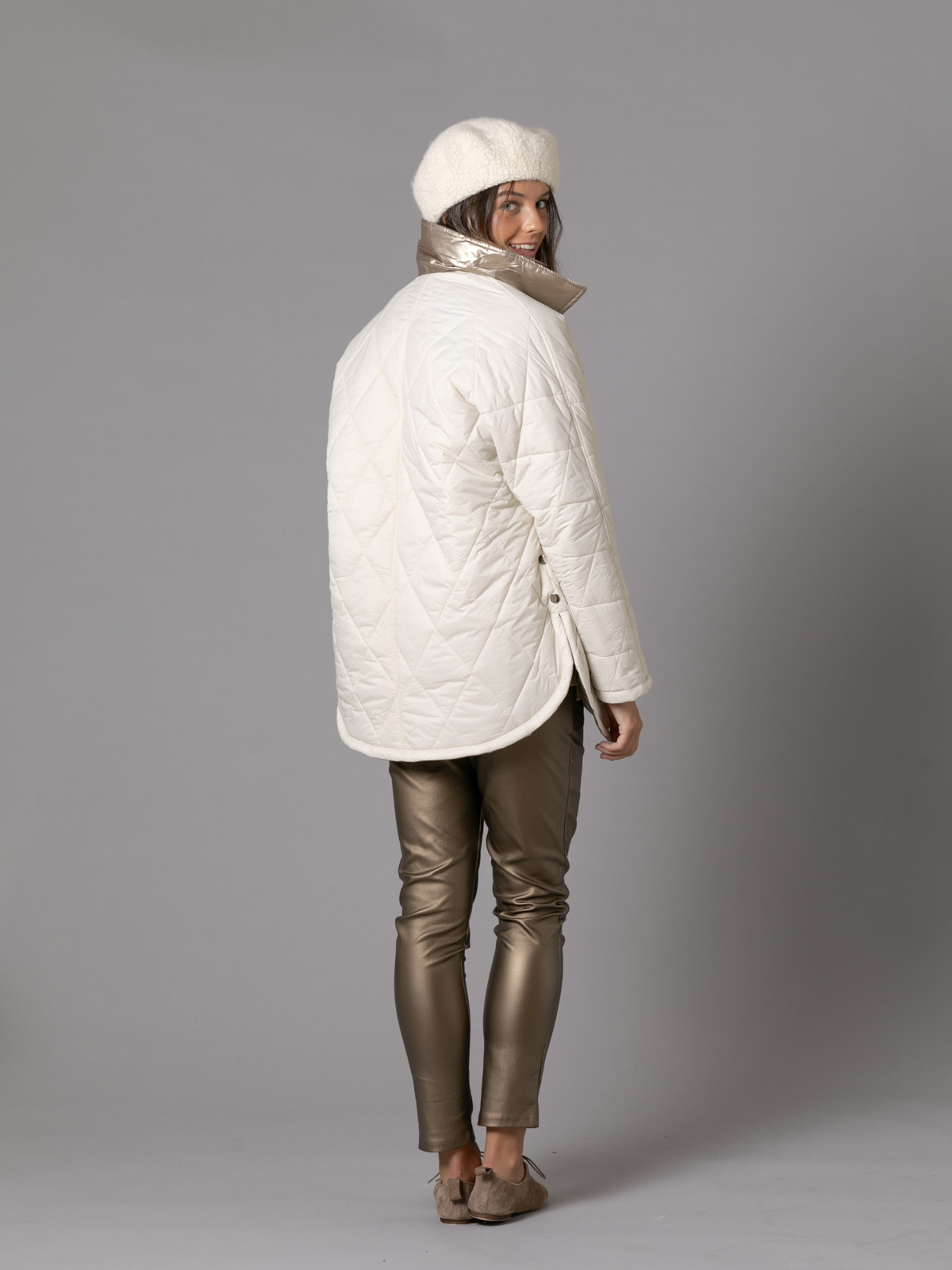 Ladies waterproof padded parka sale