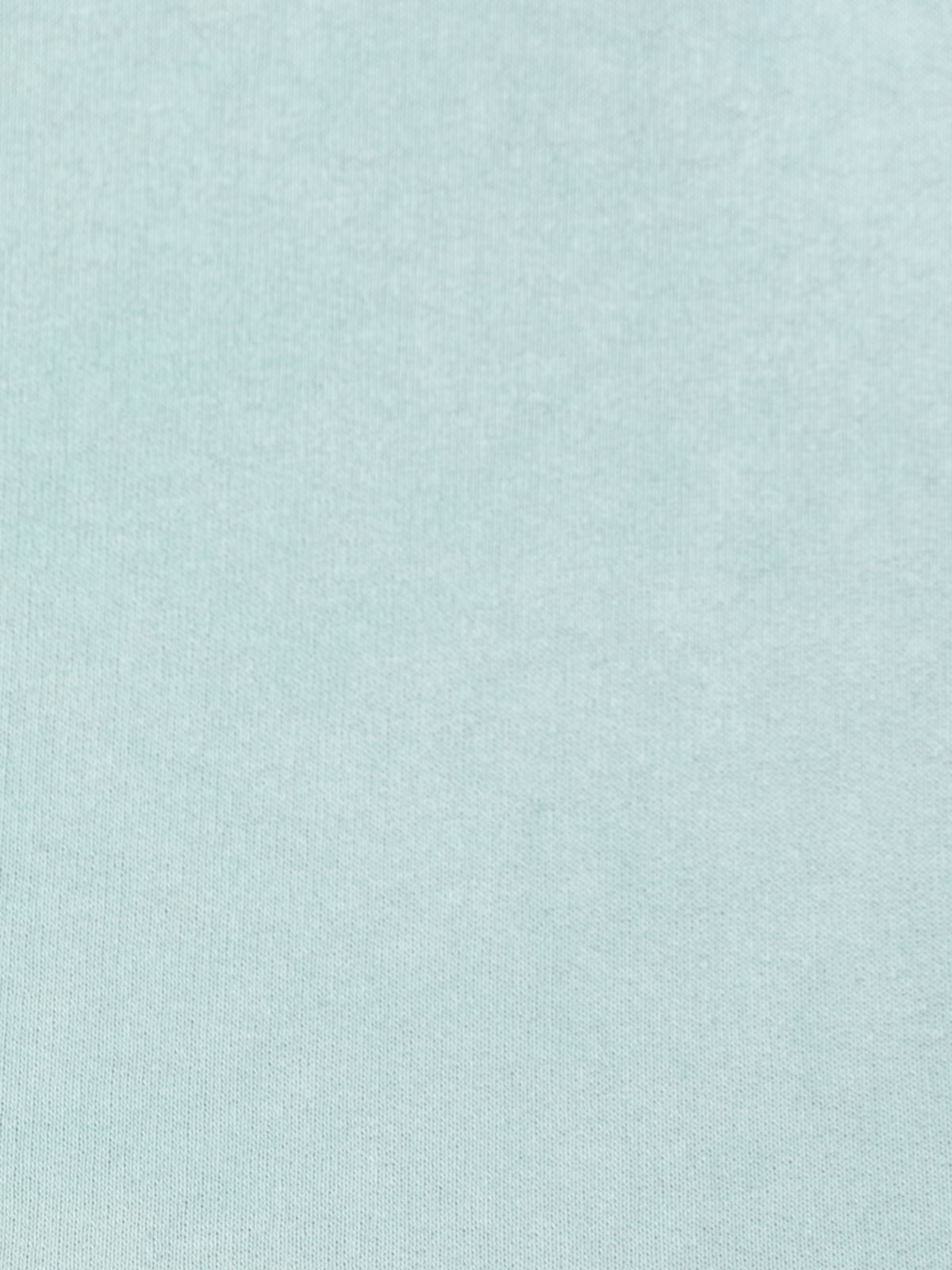 Fine fleece T-shirt with neckline detail  mint colour