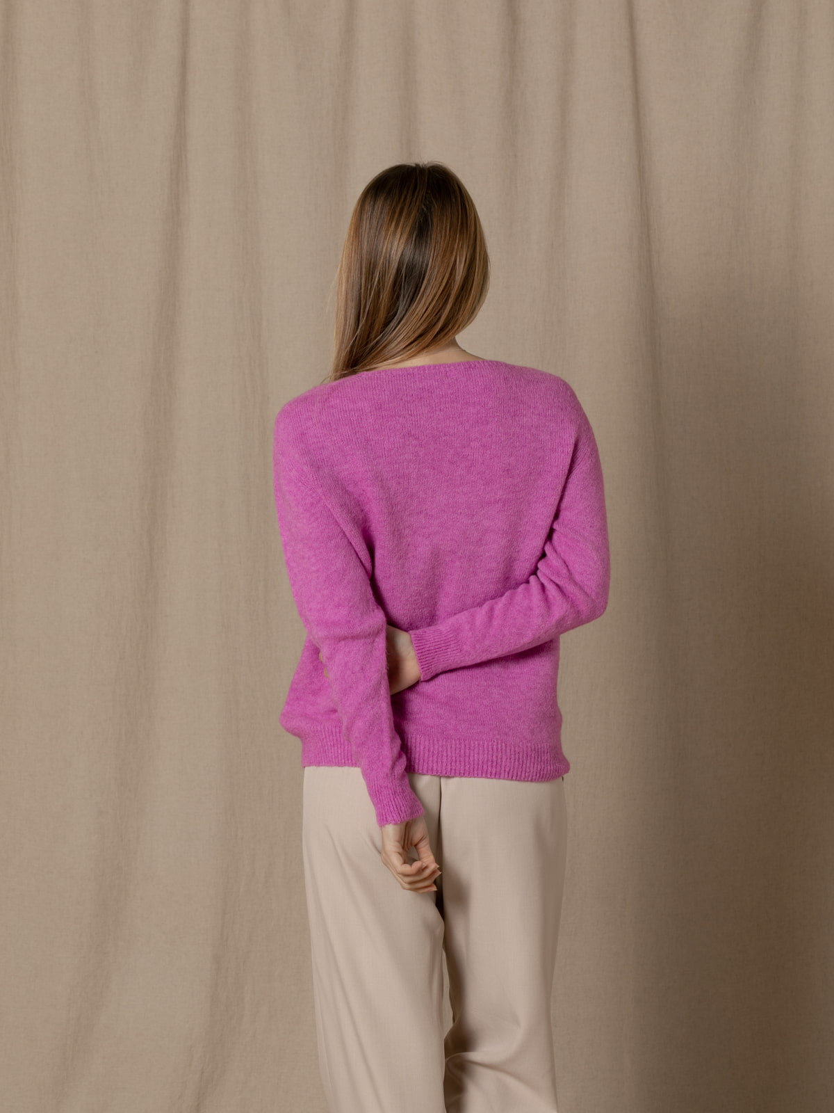 Jersey srping alpaca c/pico color ORQUIDEA
