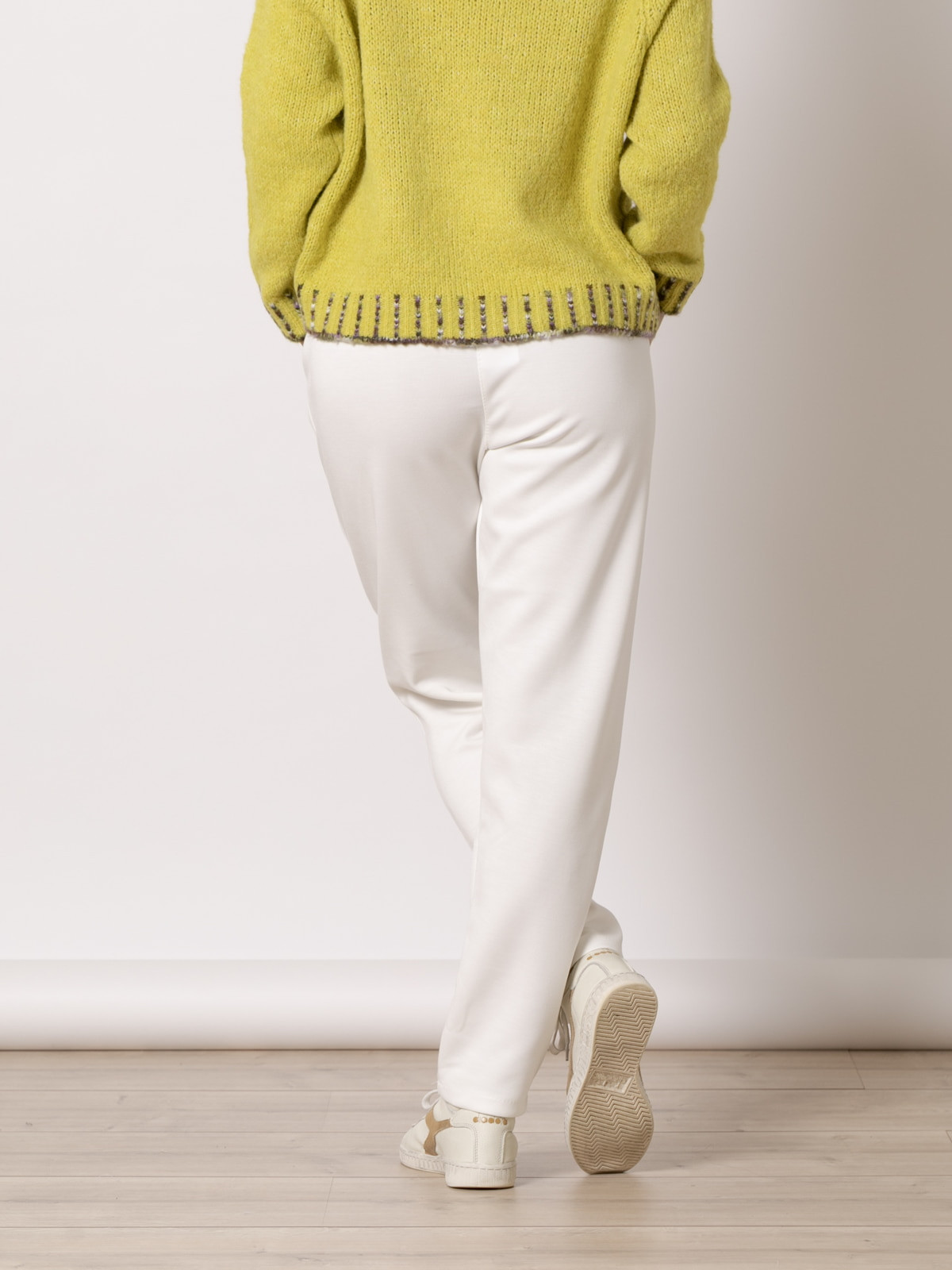 Pantalón confy sport color Blanco