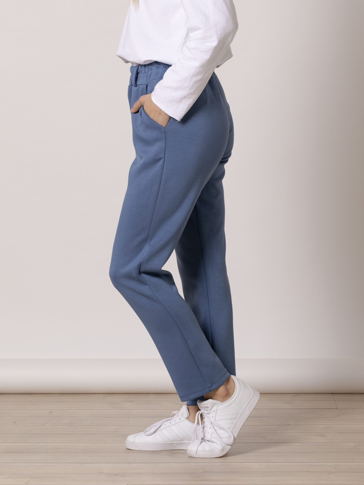 Pantalón confy sport color Azul Jean