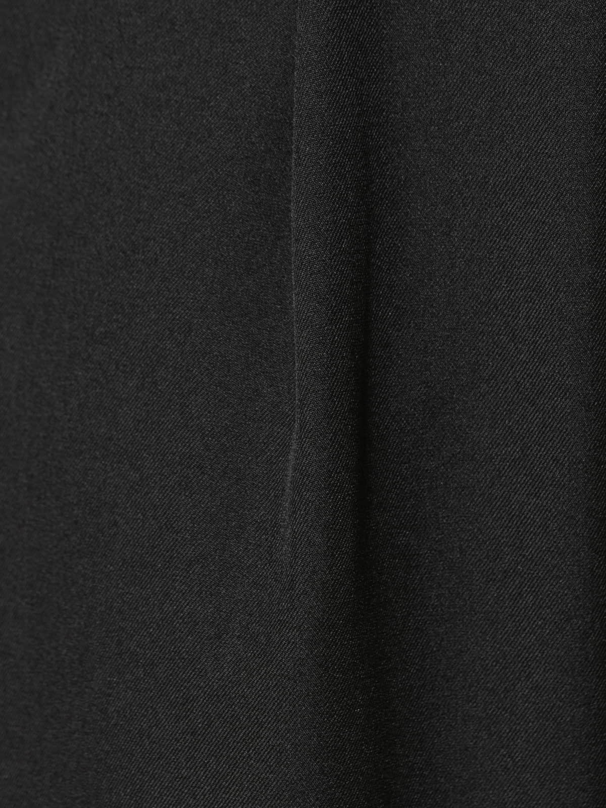 Pantalón fluido de pinza color Negro