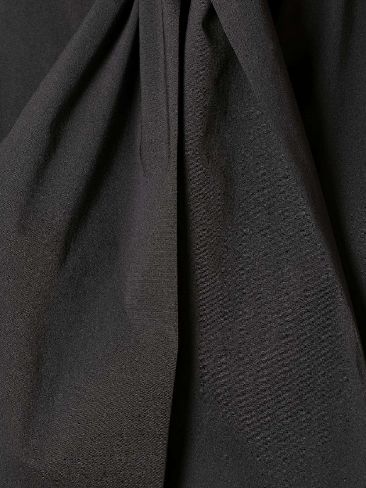 Camisa lazo algodón color Negro