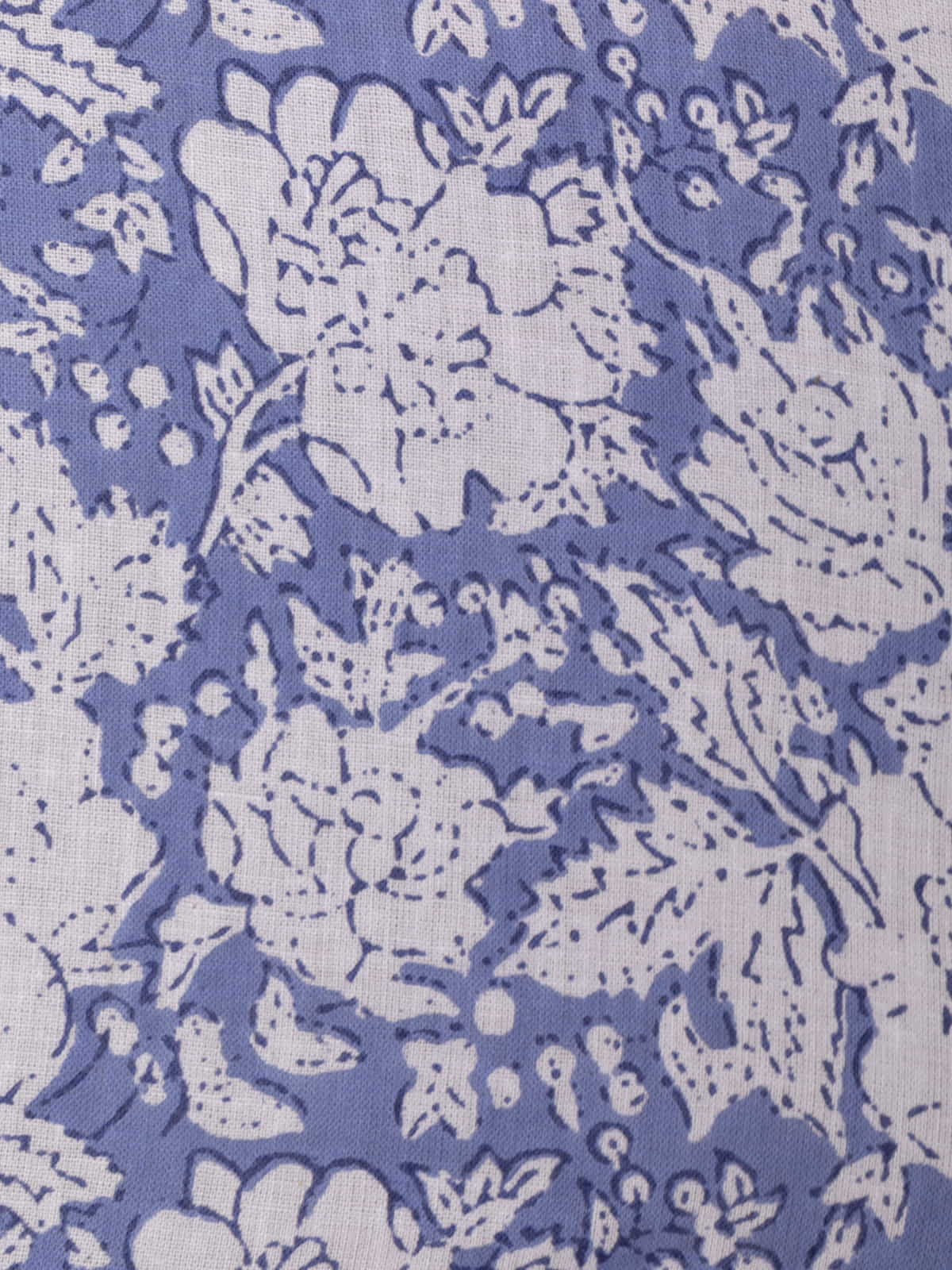 Camisa c/caja cotton 100% color Azul