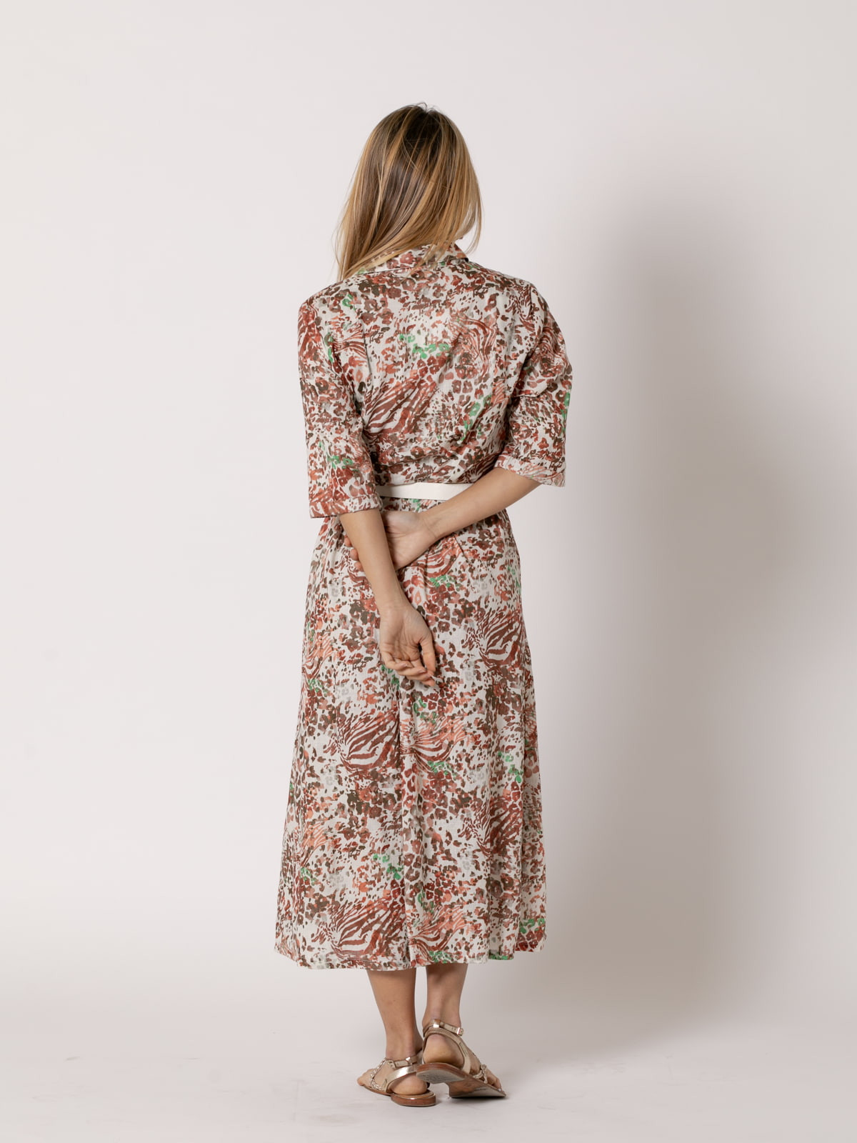 Long shirt dress  Tile colour