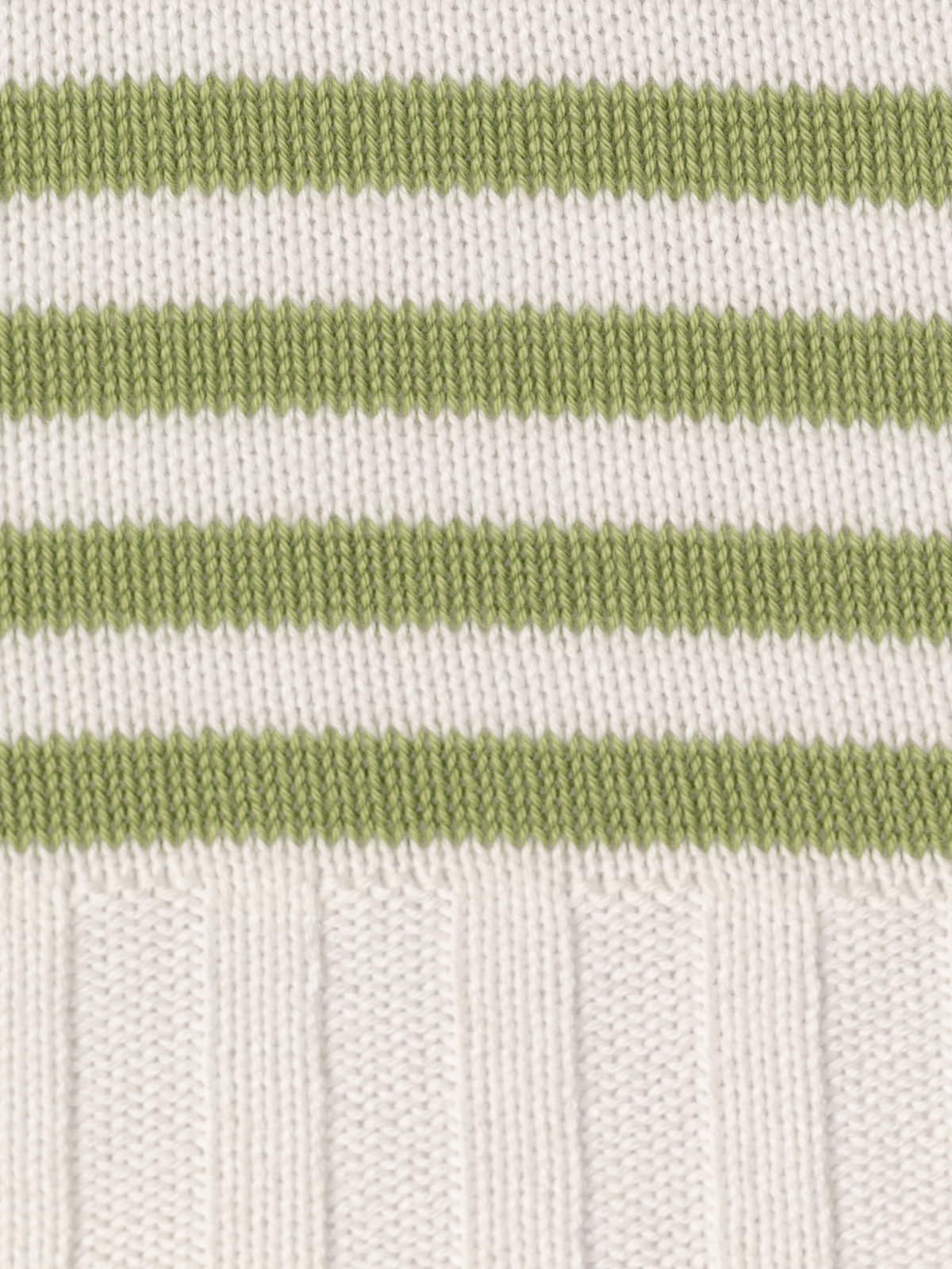 Jersey rayas cotton 100% color Verde