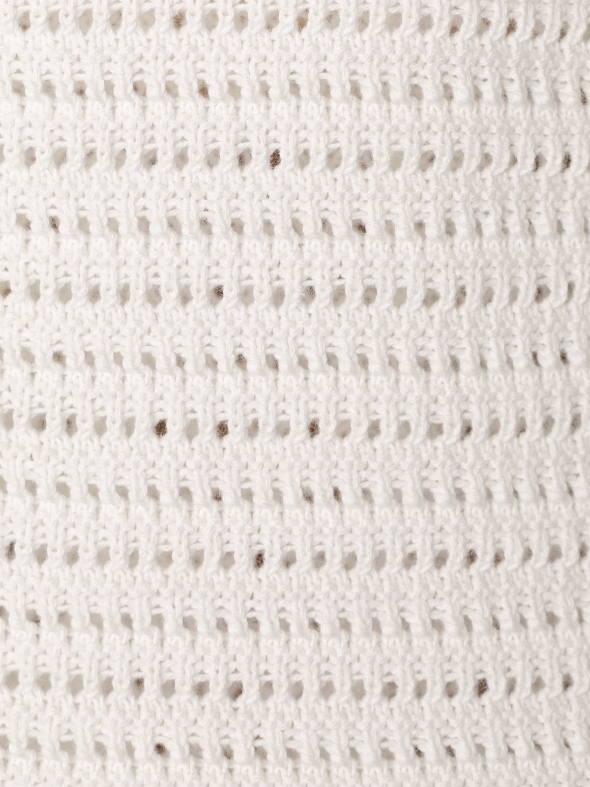 Chaqueta de punto calada trendy color Blanco
