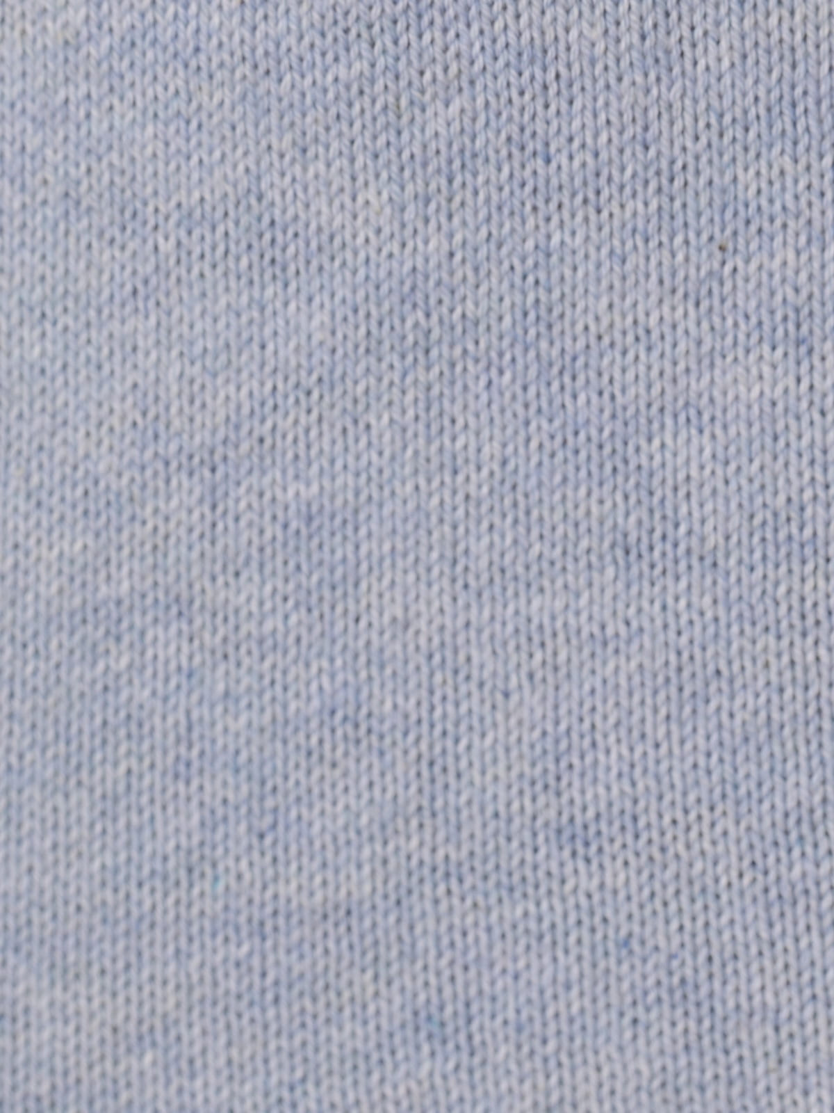 100% cotton knit top with V-neck  celeste colour