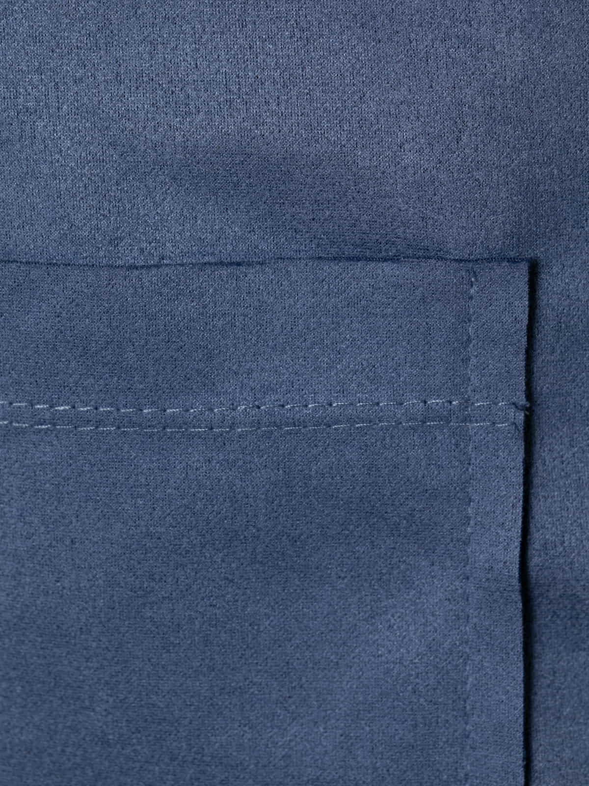 Chaqueta corta ante color Azul