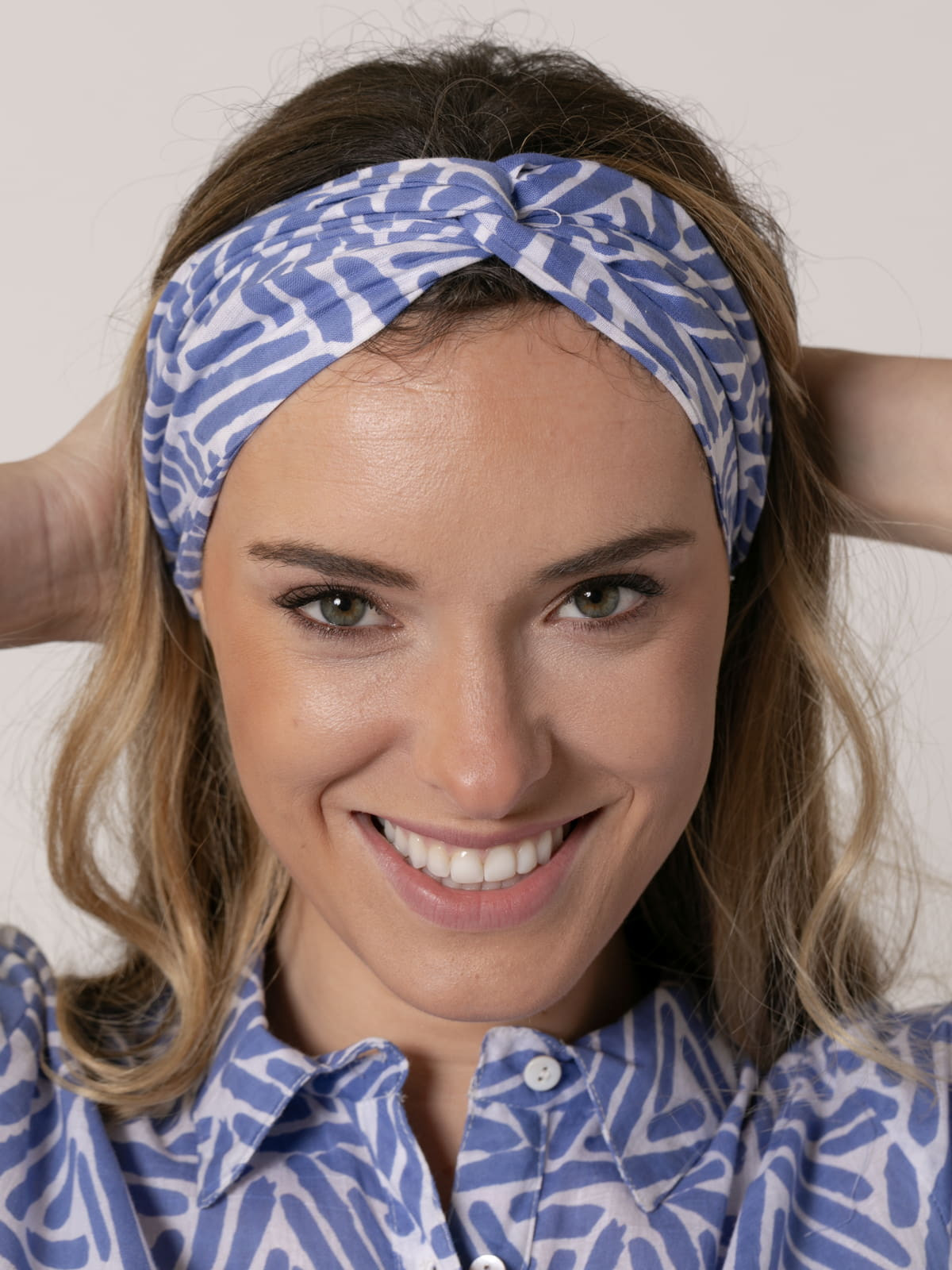 Bandana para pelo algodón 100% color MIX