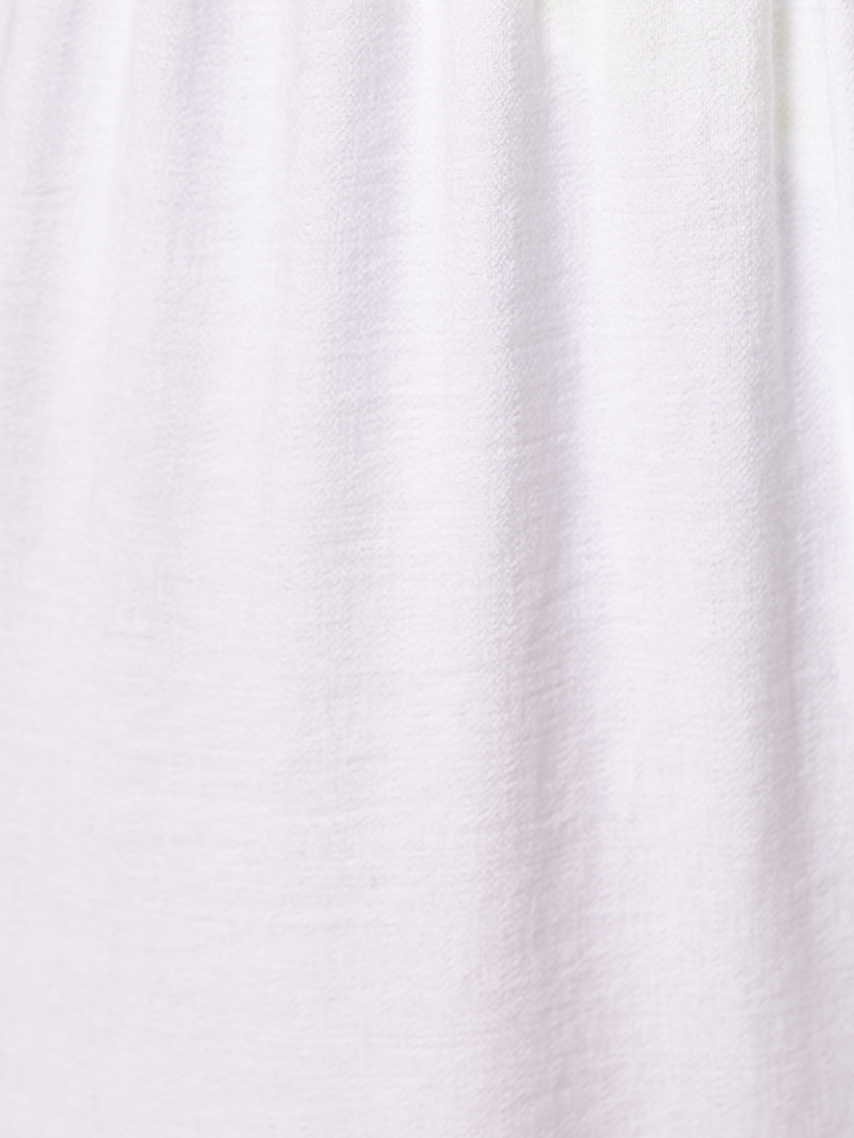 Basic vegetable viscose trousers  White colour