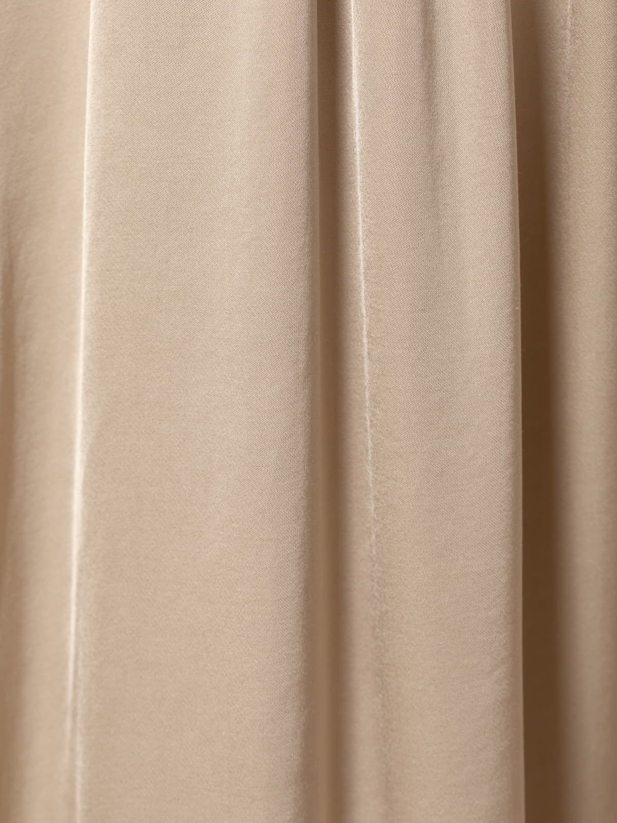 Wide vegetable satin trousers  Camel colour