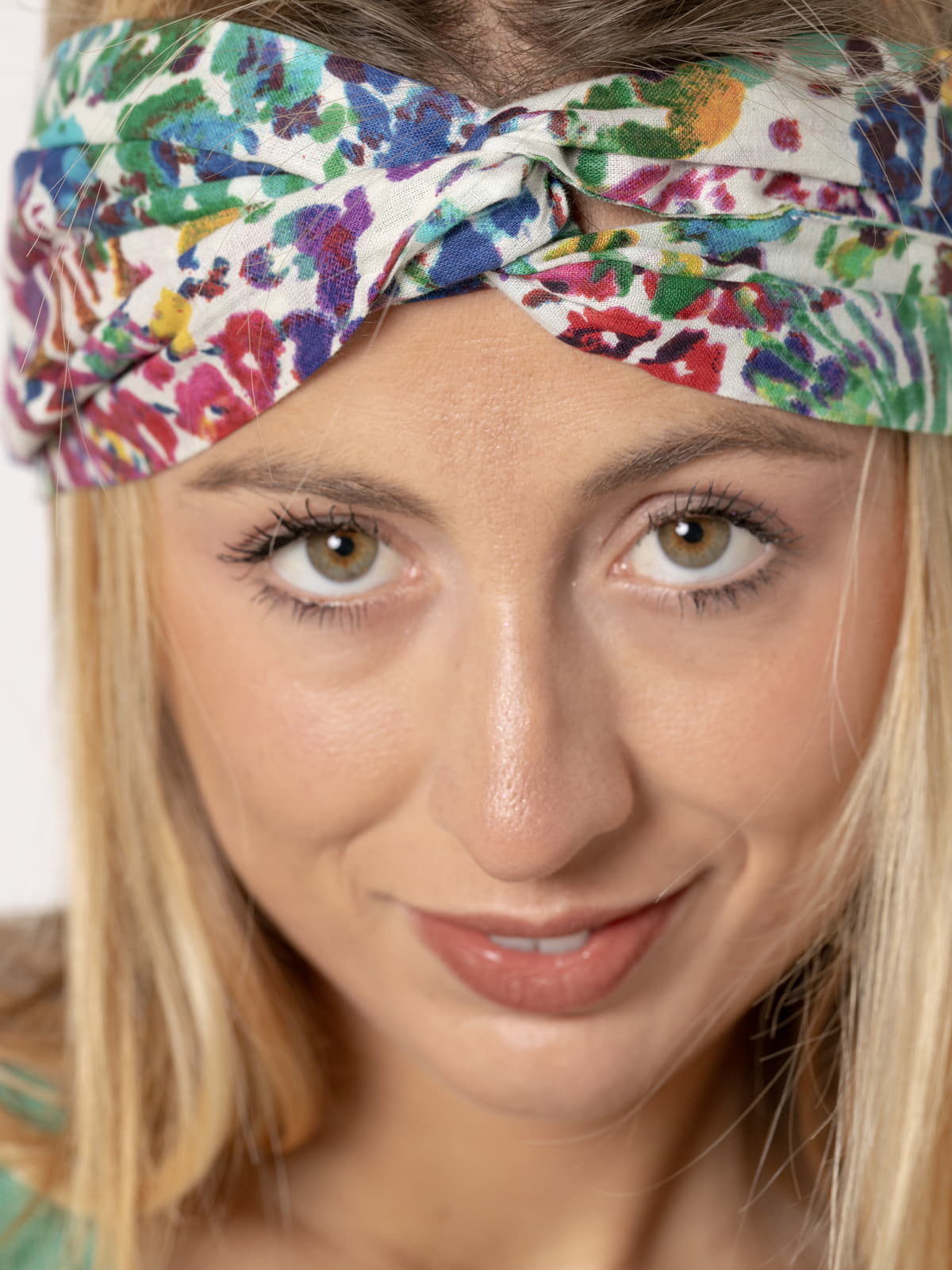 Bandana para pelo algodón 100% color Fucsia