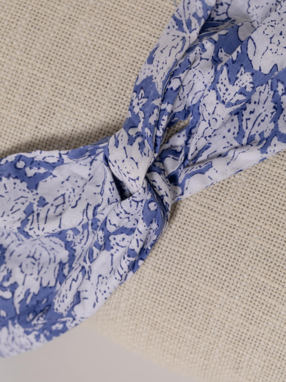 100% cotton headband for hair Blue Lightcolour