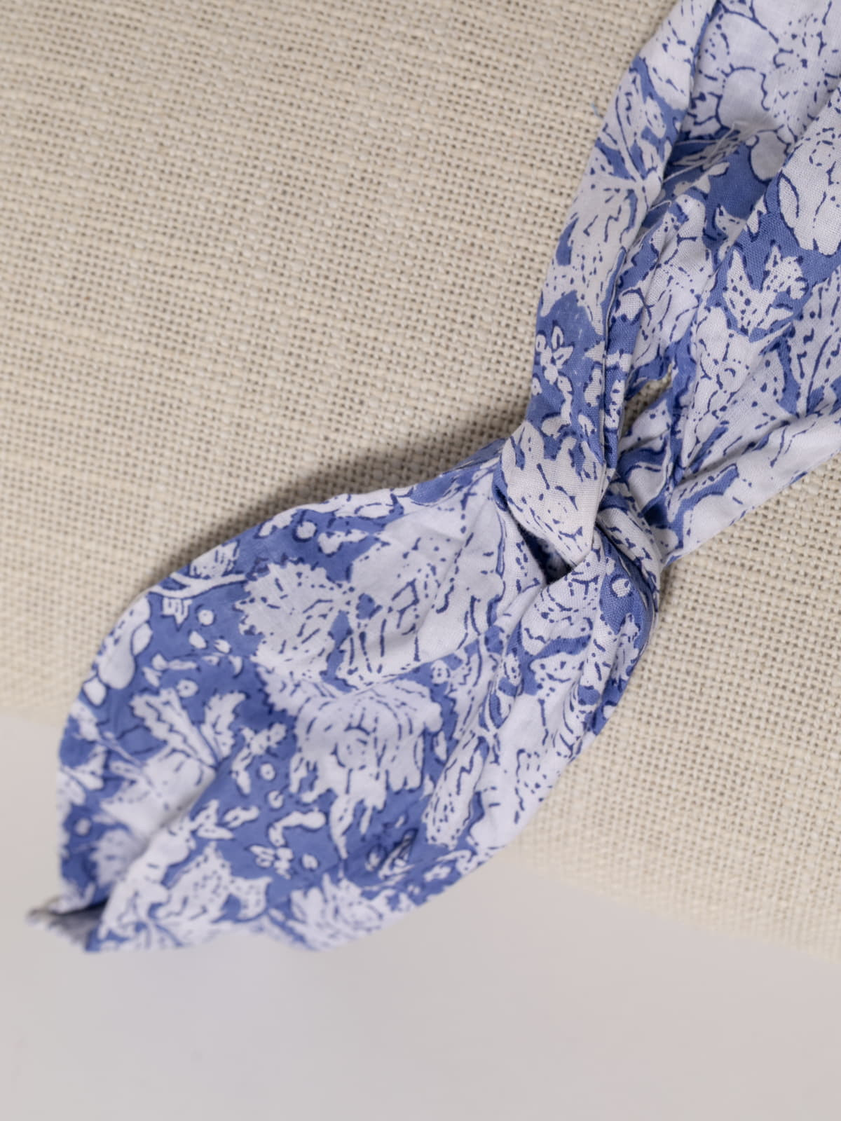 100% cotton headband for hair Blue Lightcolour