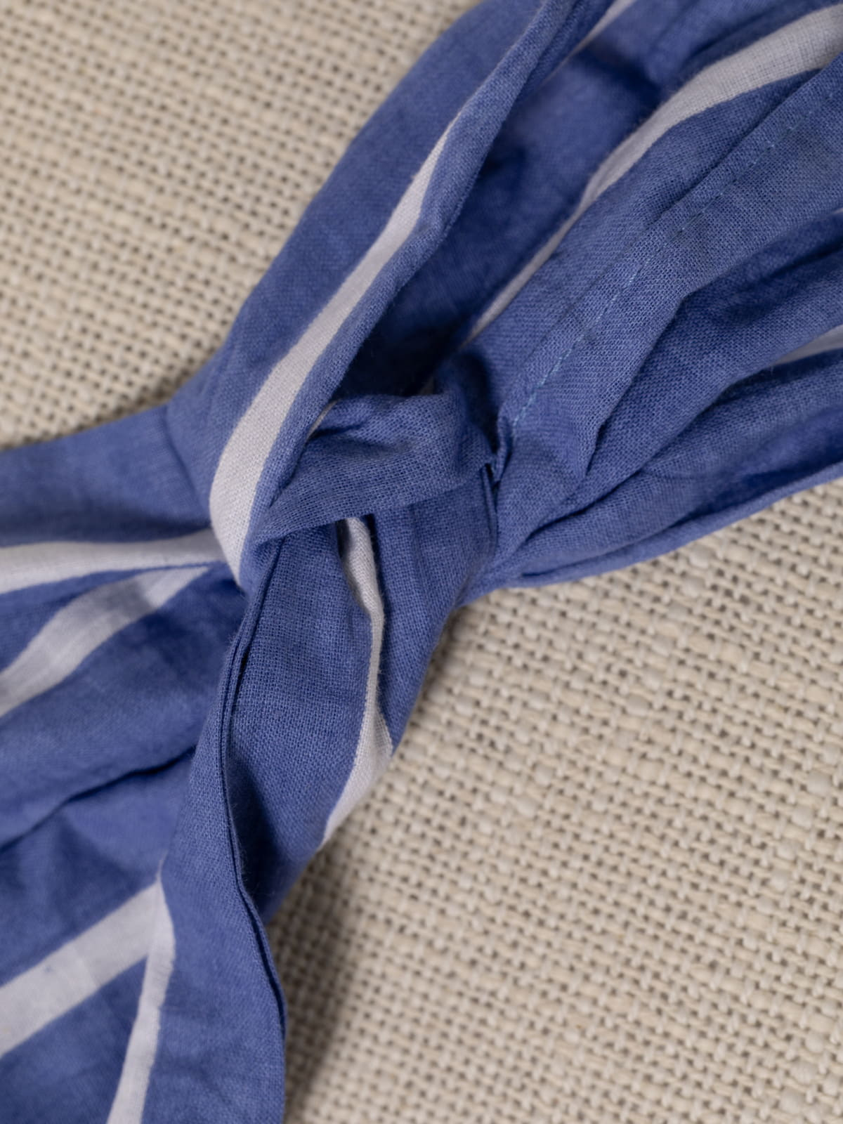 Bandana algodón 100% para pelo color Azul
